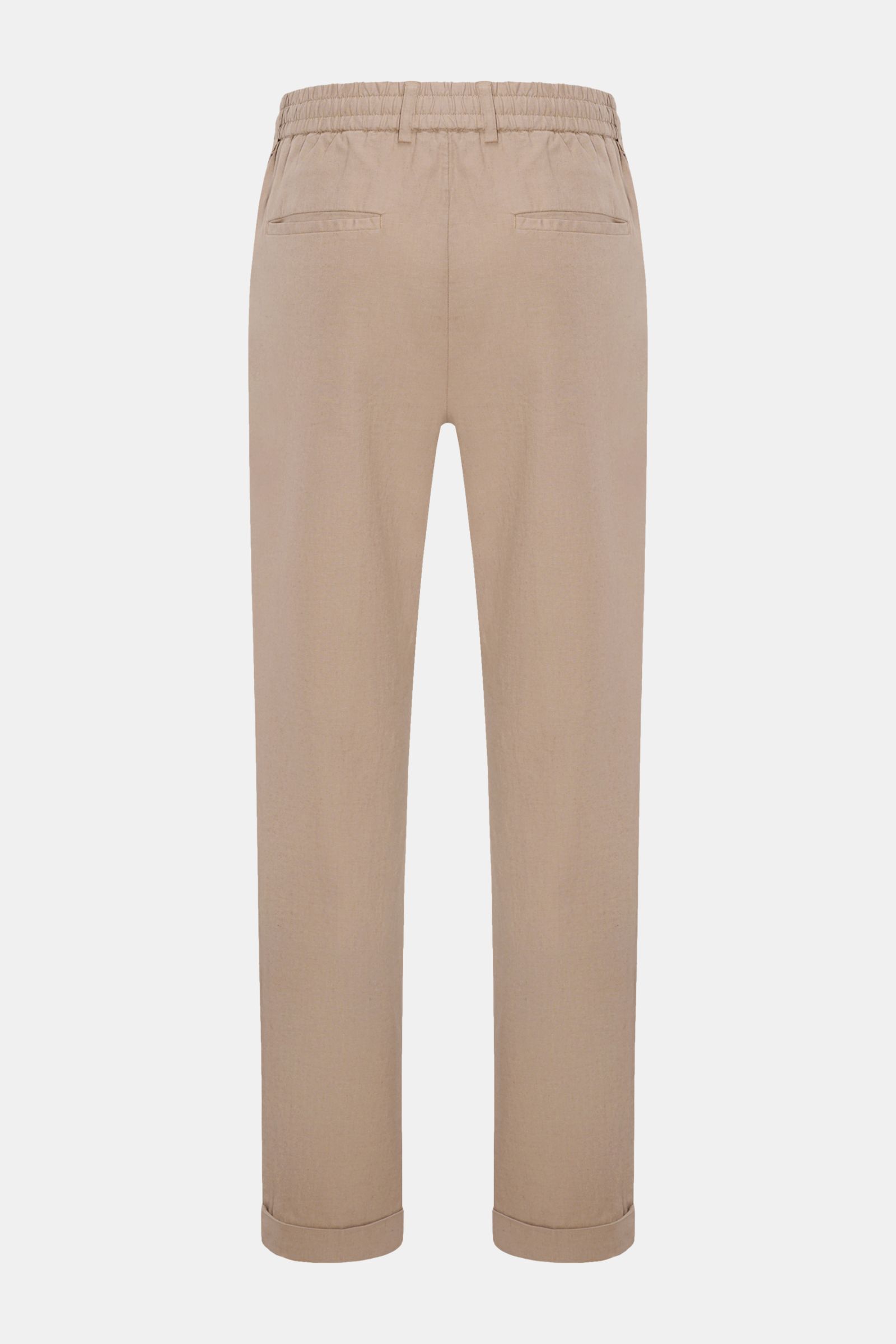 04651/ A trip in a bag Jogger pants 'Travel Pants' taupe