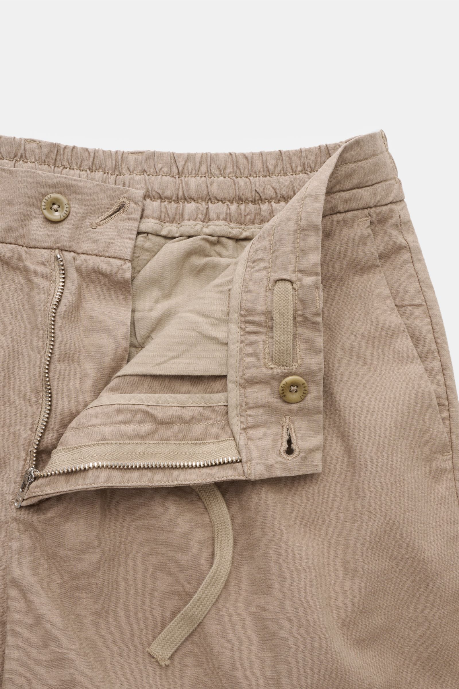 04651/ A trip in a bag Jogger pants 'Travel Pants' taupe