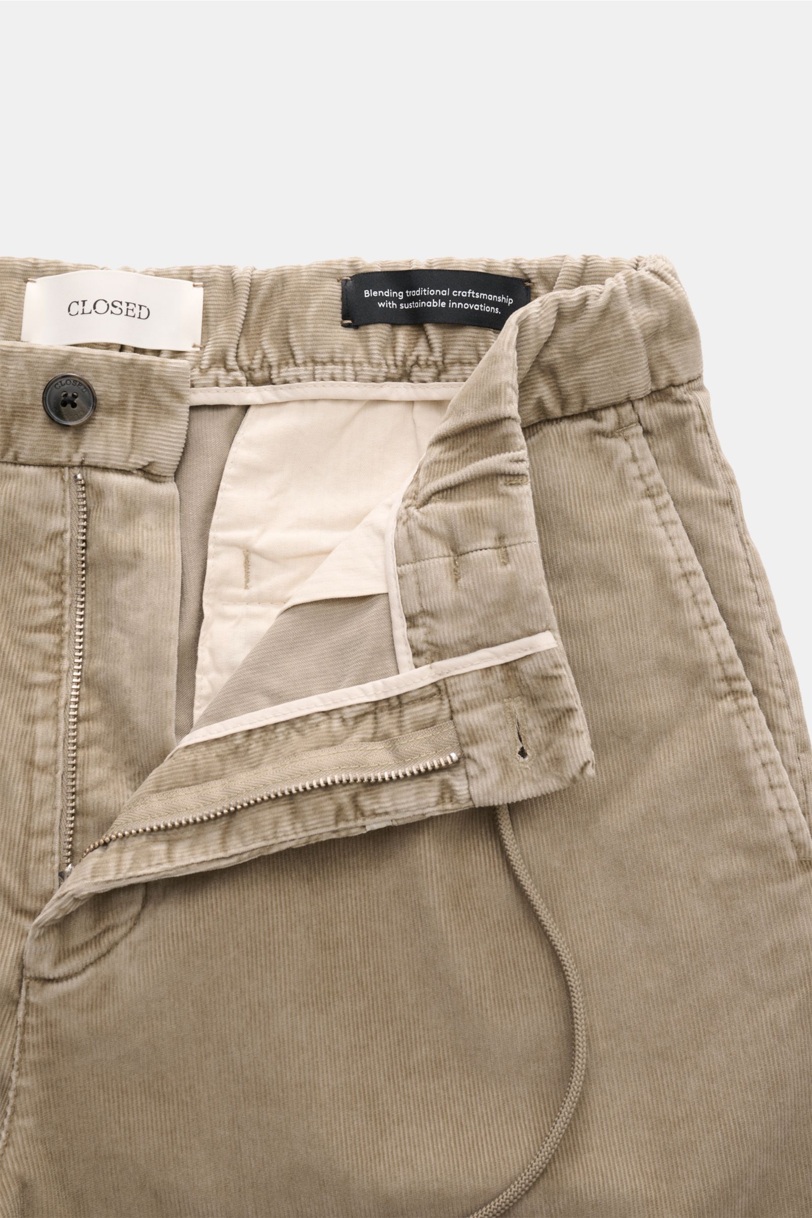 Closed Cordhose 'Vigo' sand