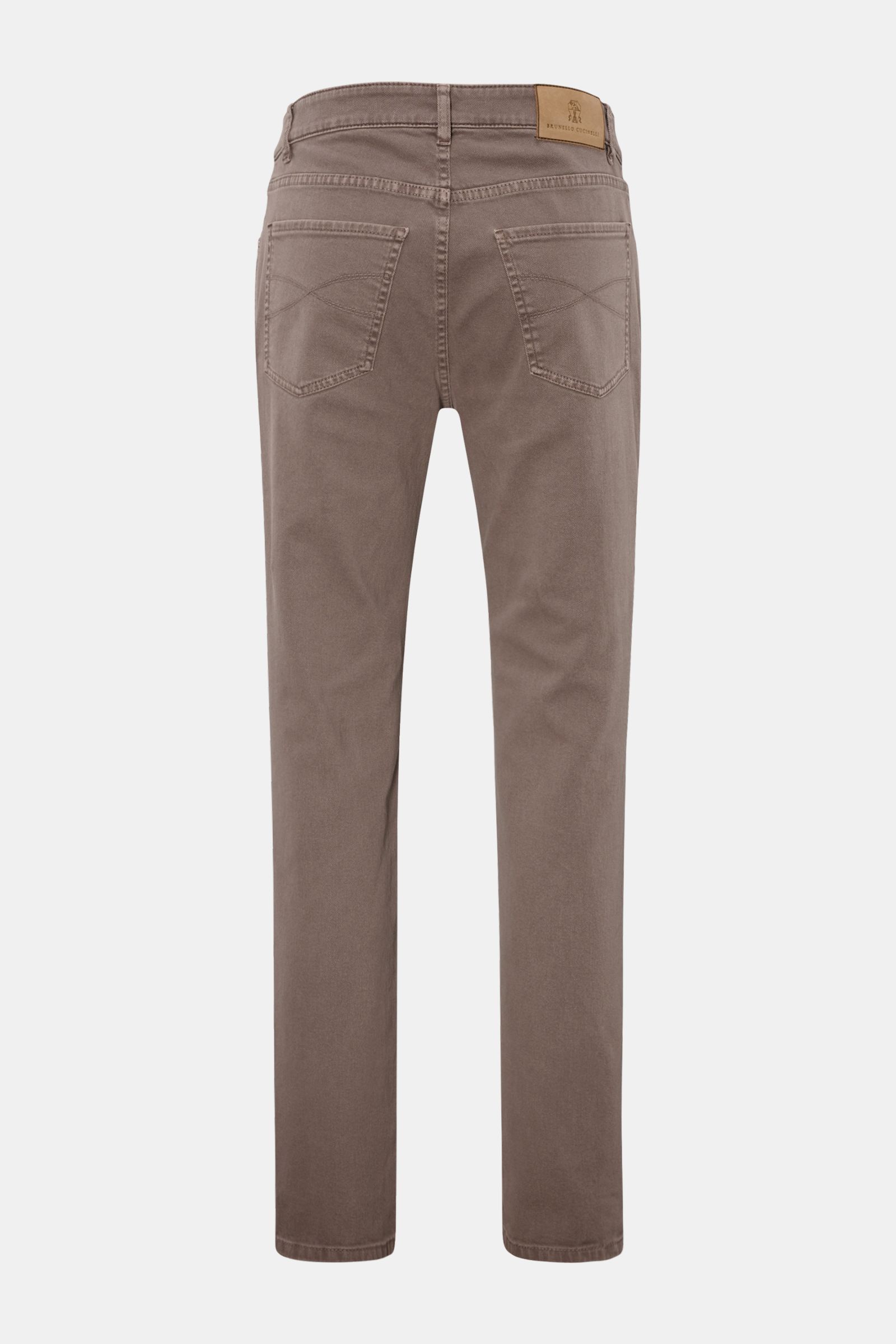 BRUNELLO CUCINELLI jeans 'Traditional Fit' taupe | BRAUN Hamburg