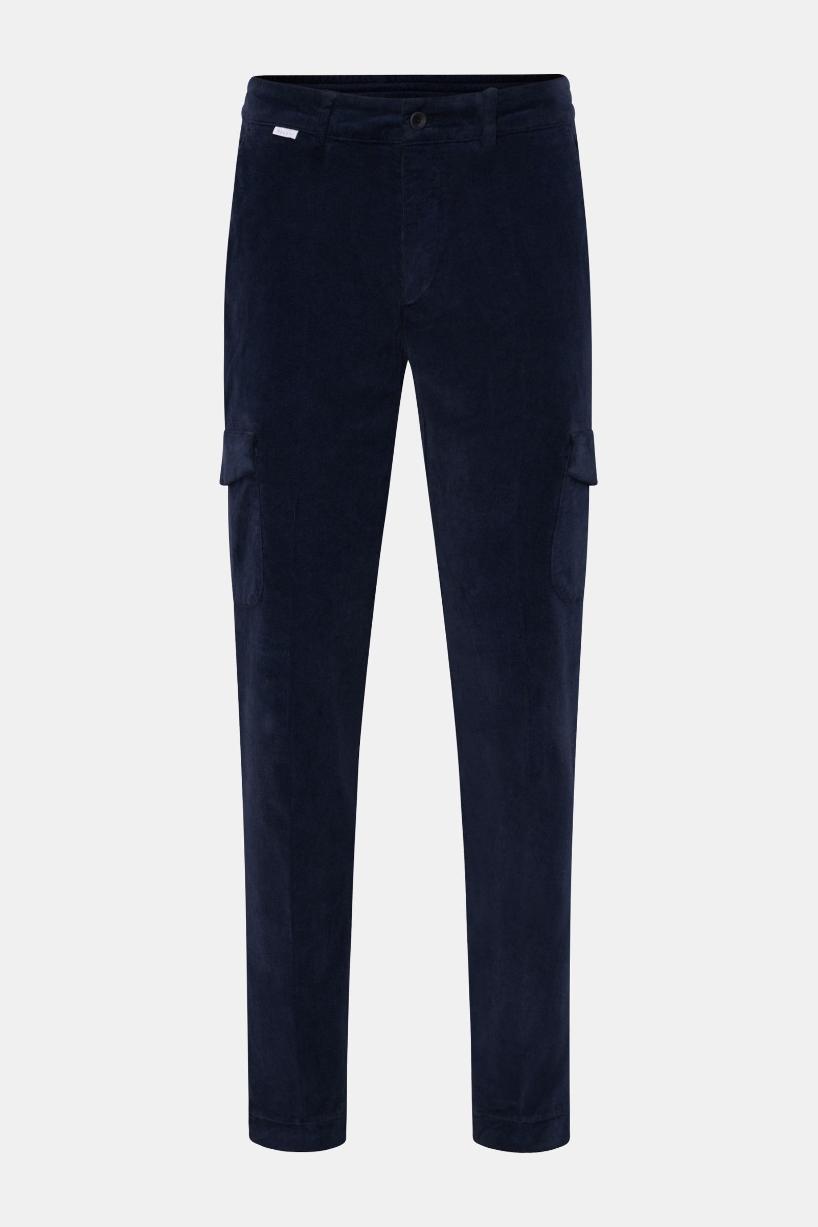 04651/ A trip in a bag Cord-Cargohose navy