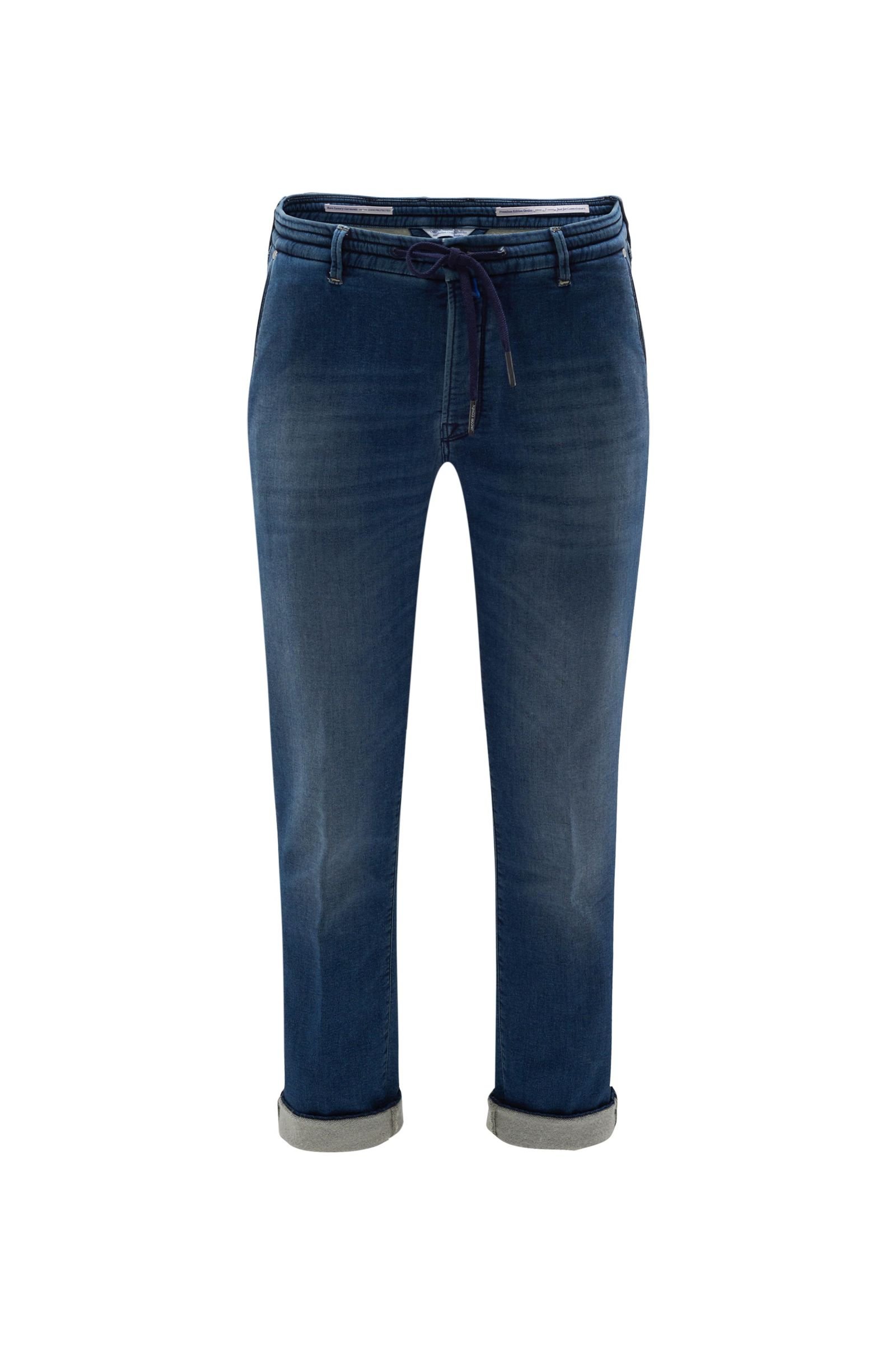 Jeans jogger pants 'J676 Relax Comfort Slim Fit' smoky blue
