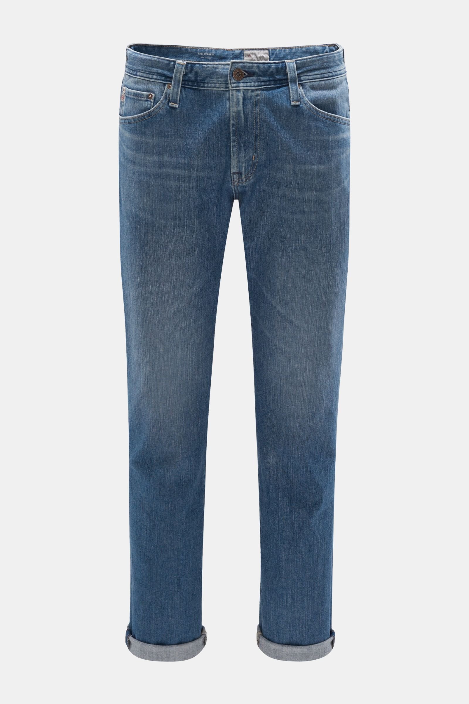 Jeans 'Everett Slim Straight' graublau