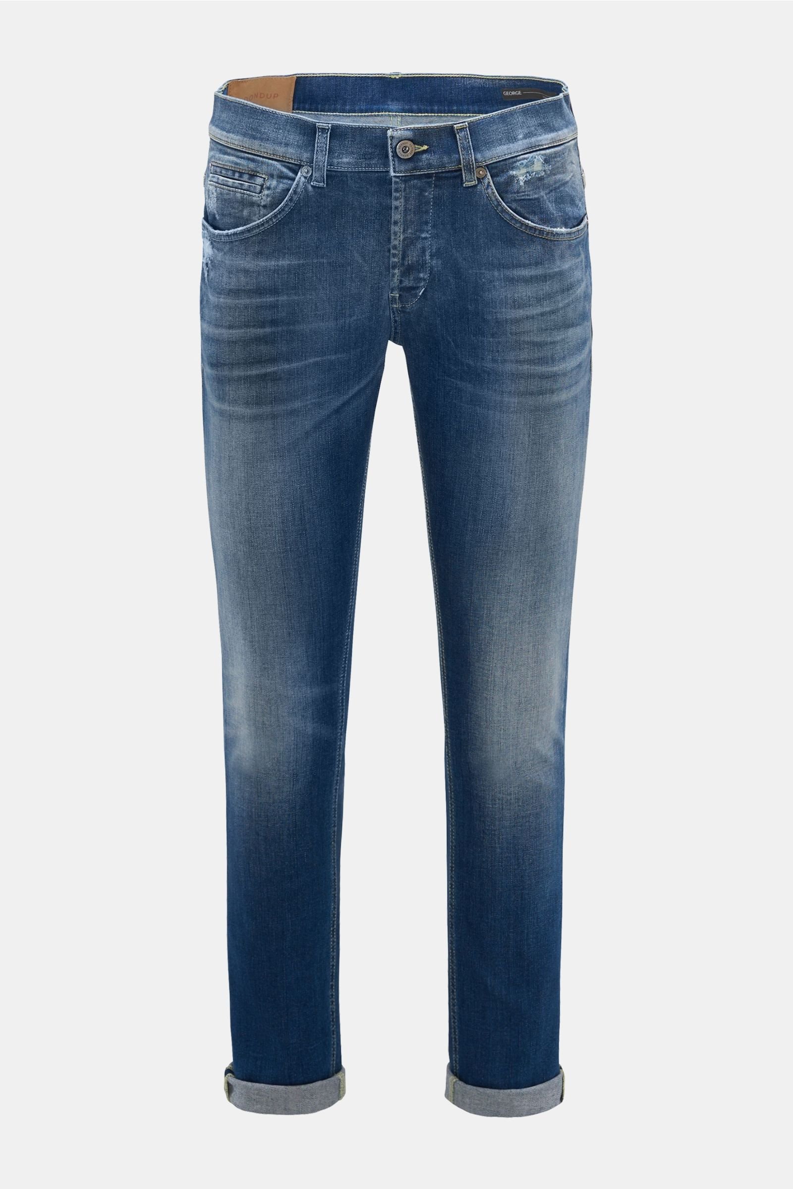 Jeans 'George Skinny Fit' graublau