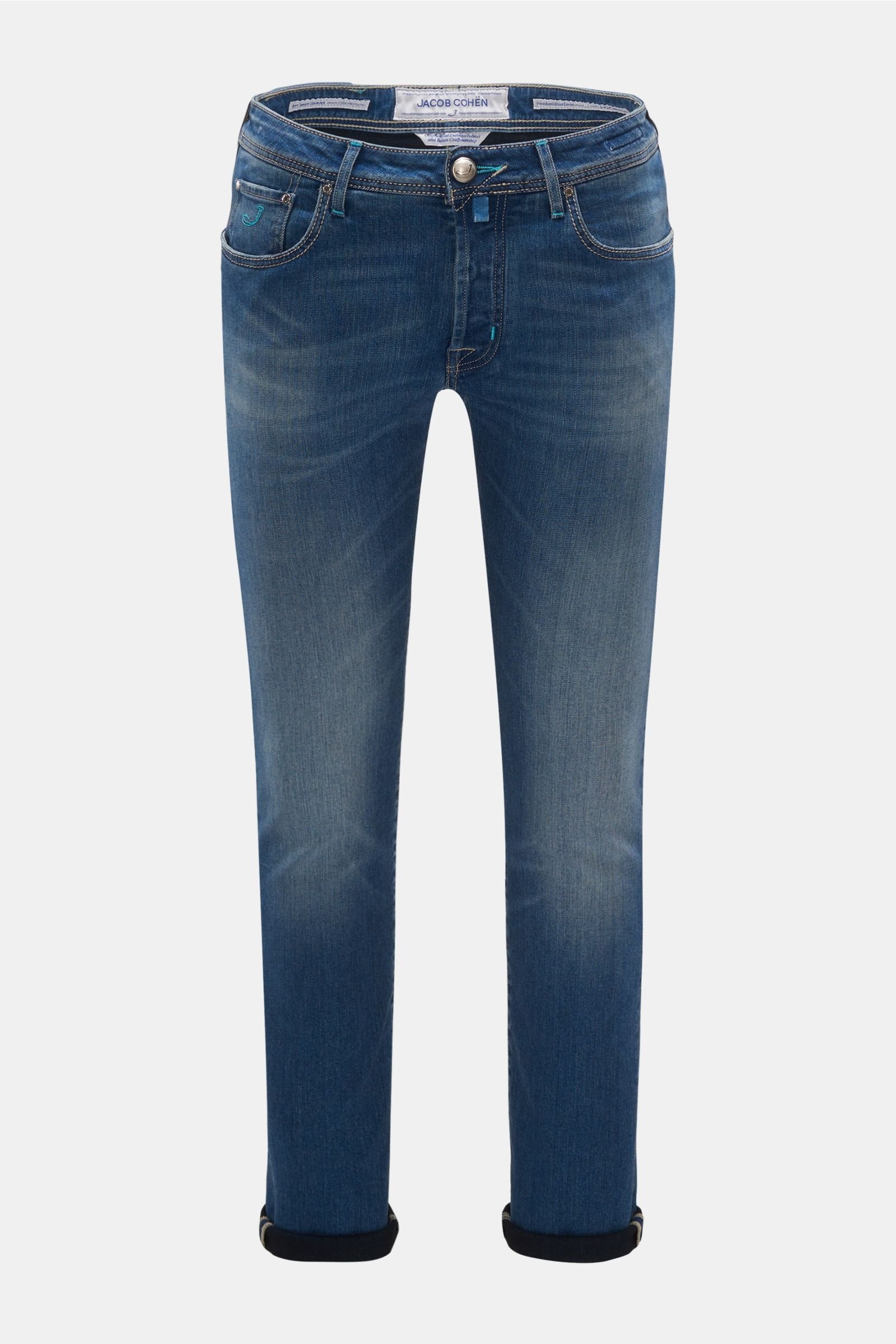Jeans 'J688 Comfort Slim Fit' graublau