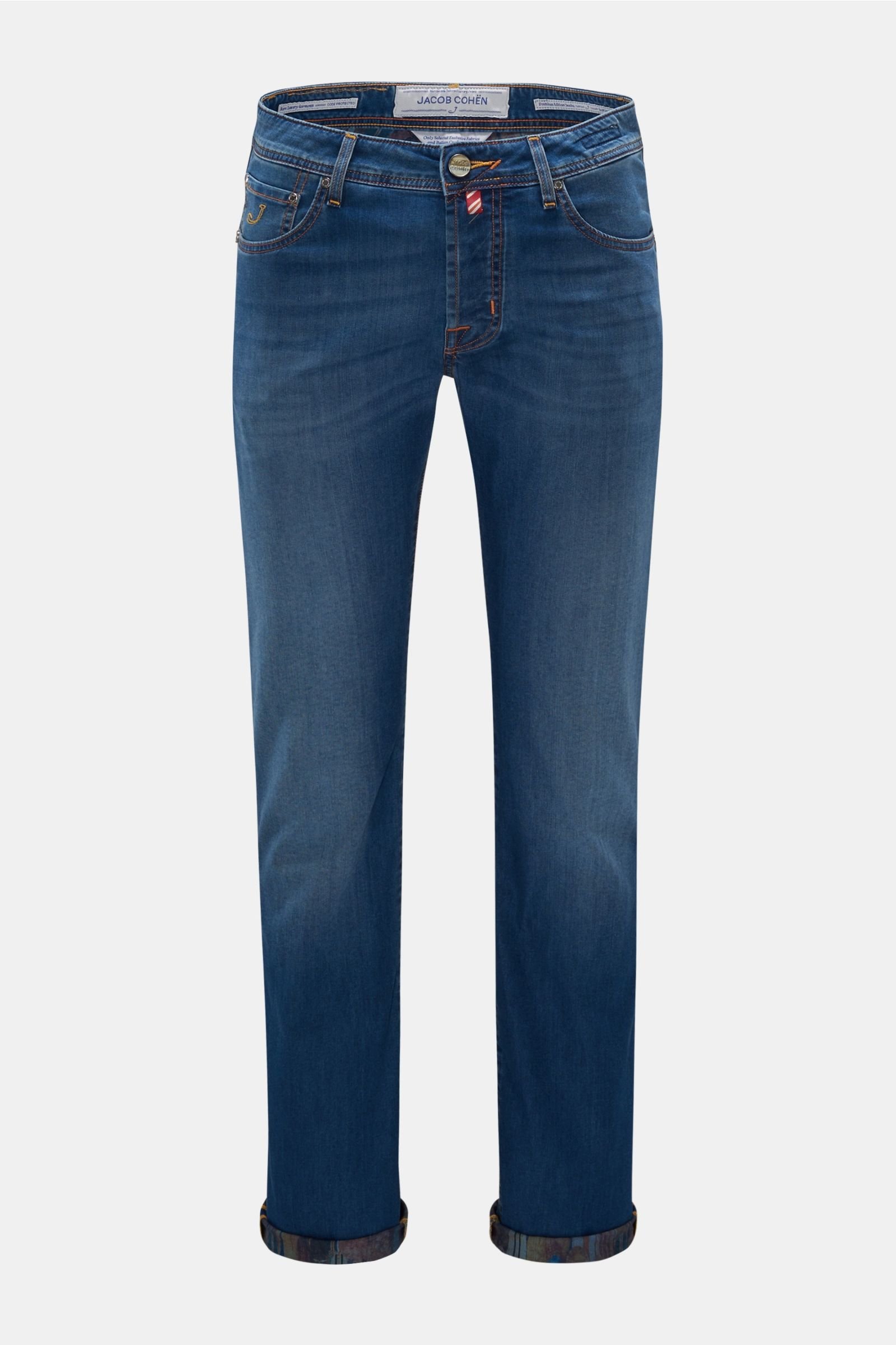 Jeans 'J620 Comfort Slim Fit' graublau