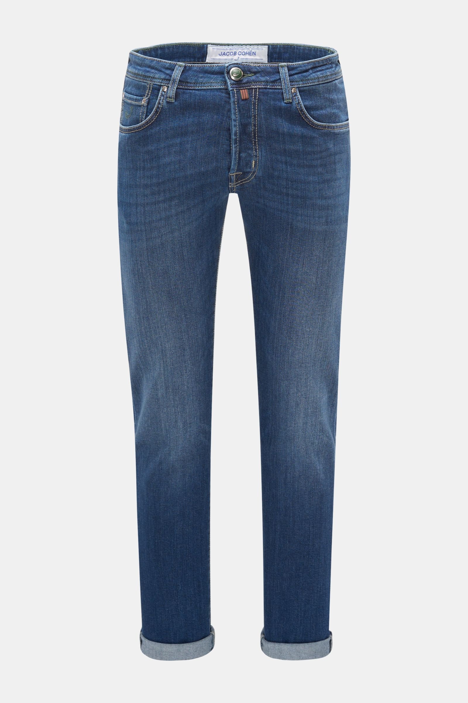 Jeans 'J688 Comfort Extra Slim Fit' graublau