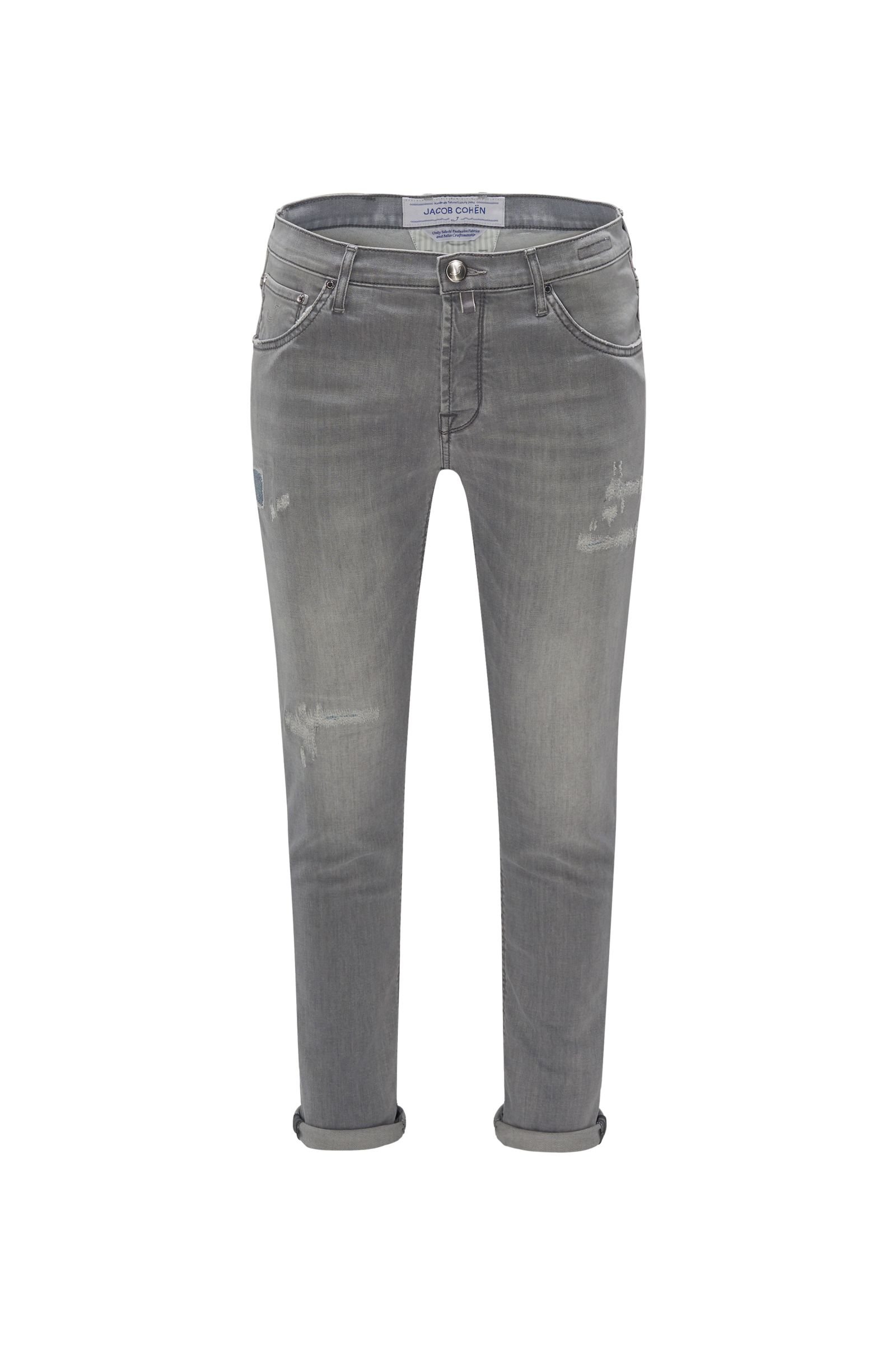 Jeans 'J688 Comfort Slim Fit' hellgrau