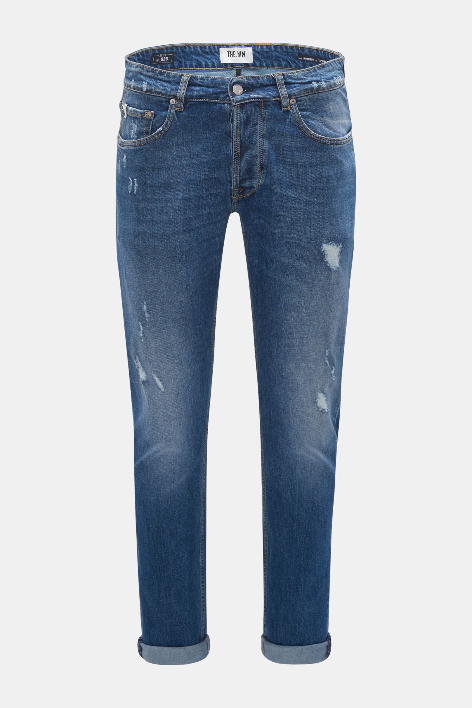 Jeans '925 Morrison Tapered Slim' grey-blue