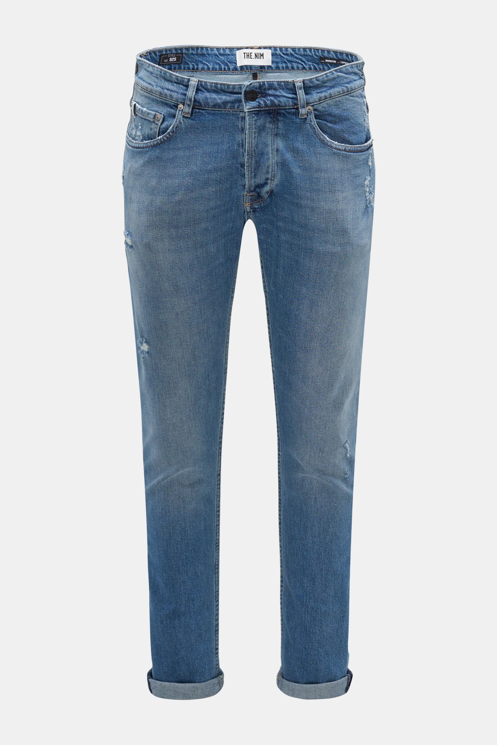 Jeans '925 Morrison Tapered Fit' smoky blue