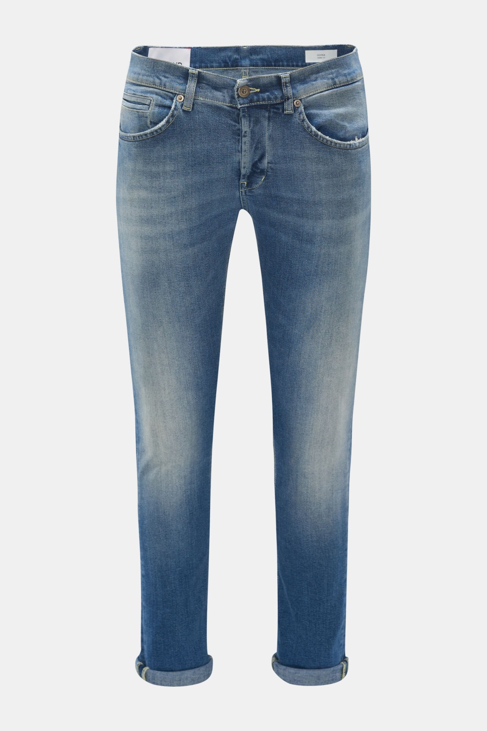 Jeans 'George Skinny Fit' rauchblau