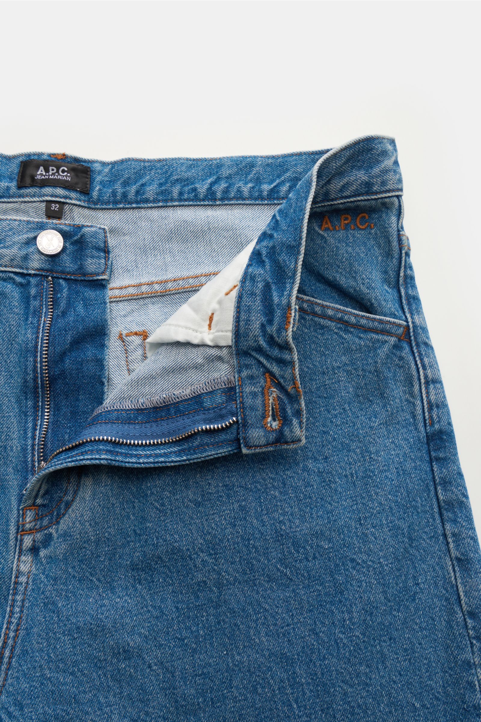 A.P.C. Jeans 'Jean Marian' smoky blue BRAUN Hamburg