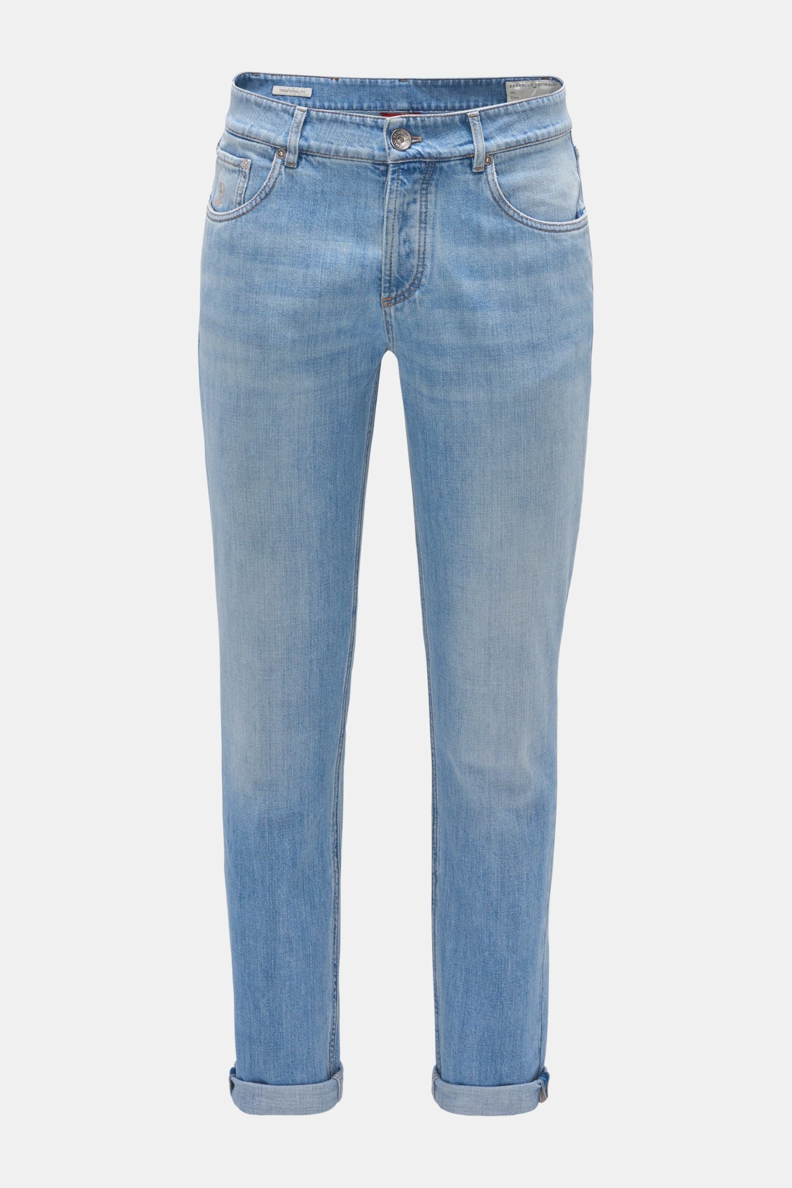 Jeans 'Traditional Fit' hellblau