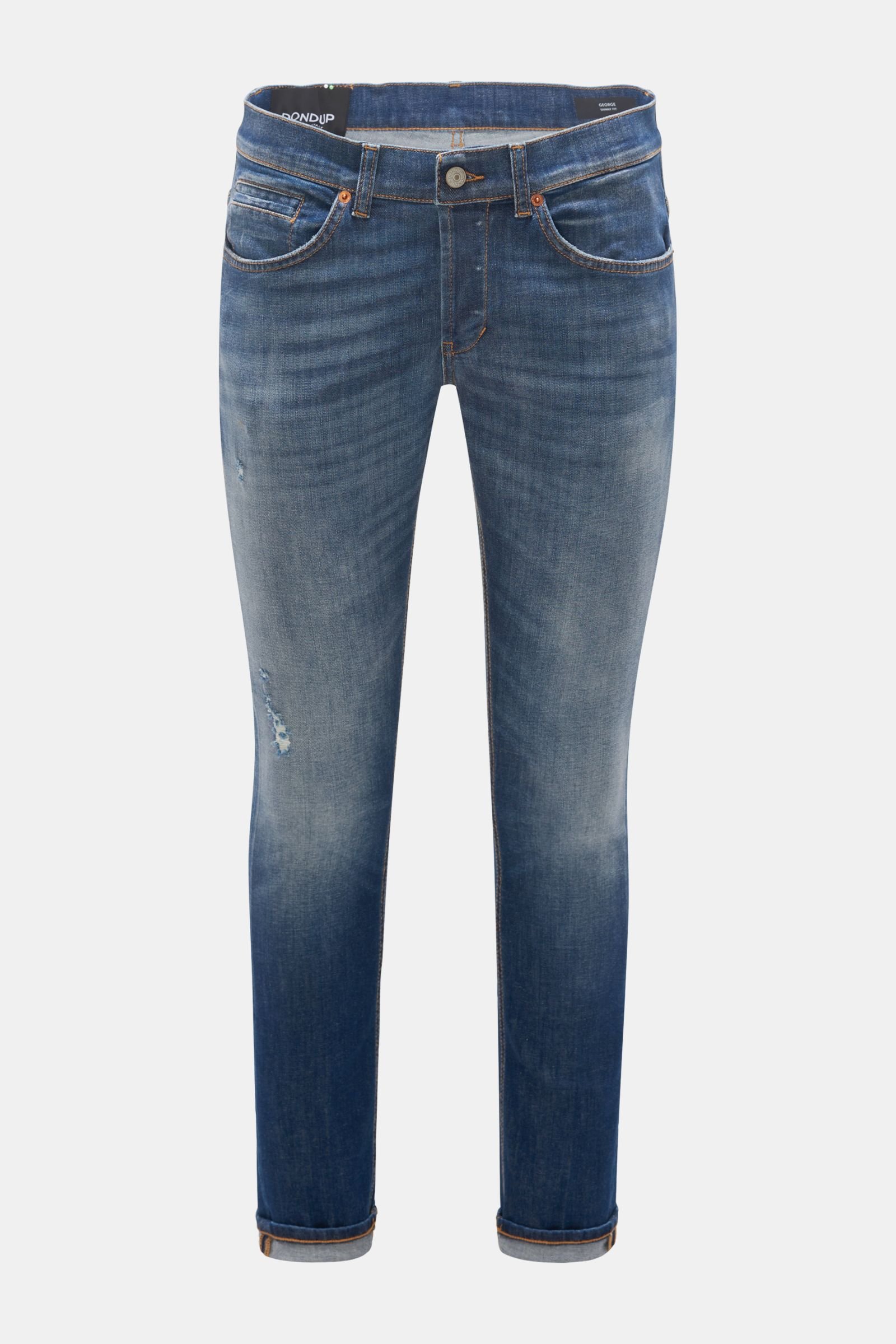 Jeans 'George Skinny Fit' graublau