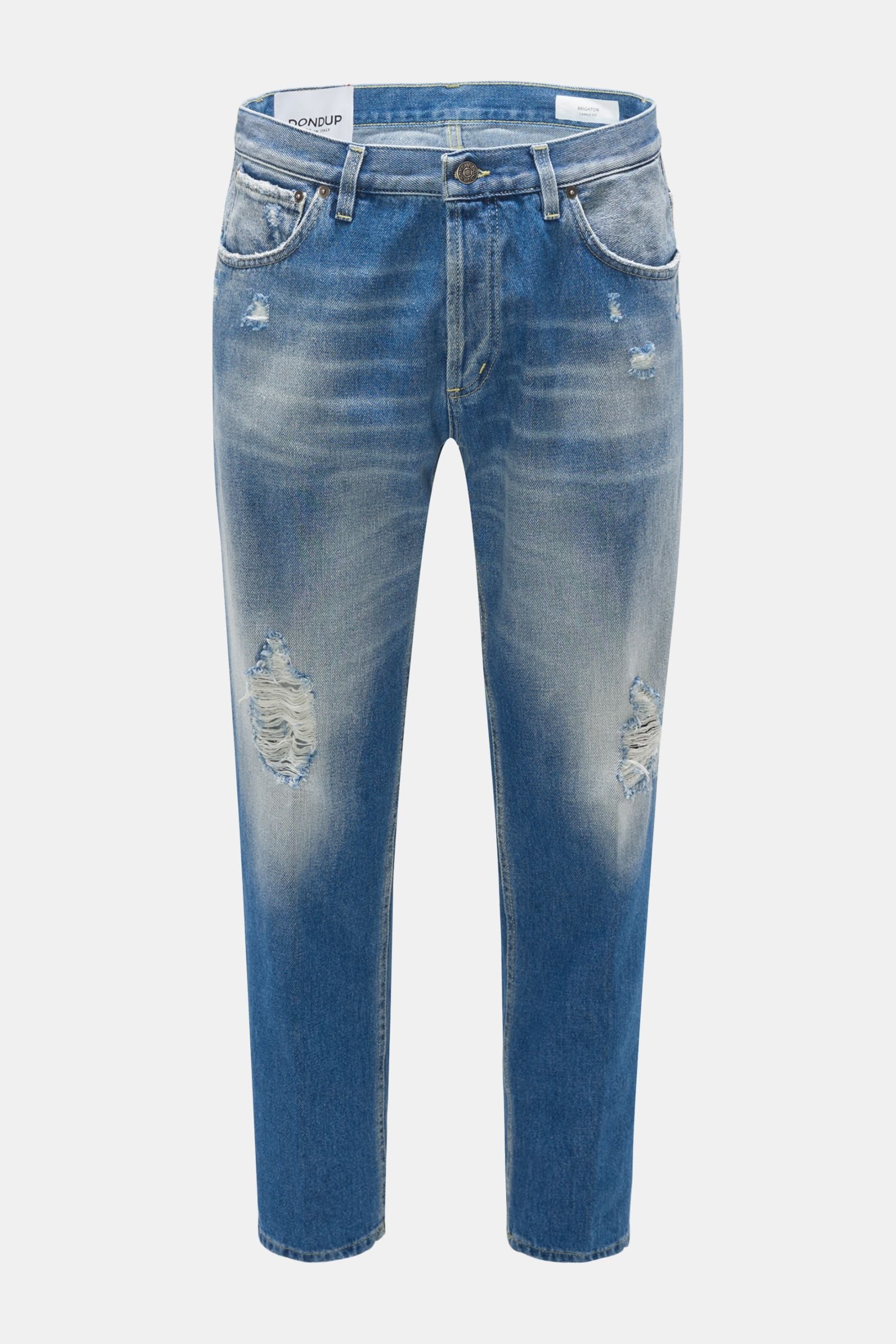 Jeans 'Brighton Carrot Fit' smoky blue