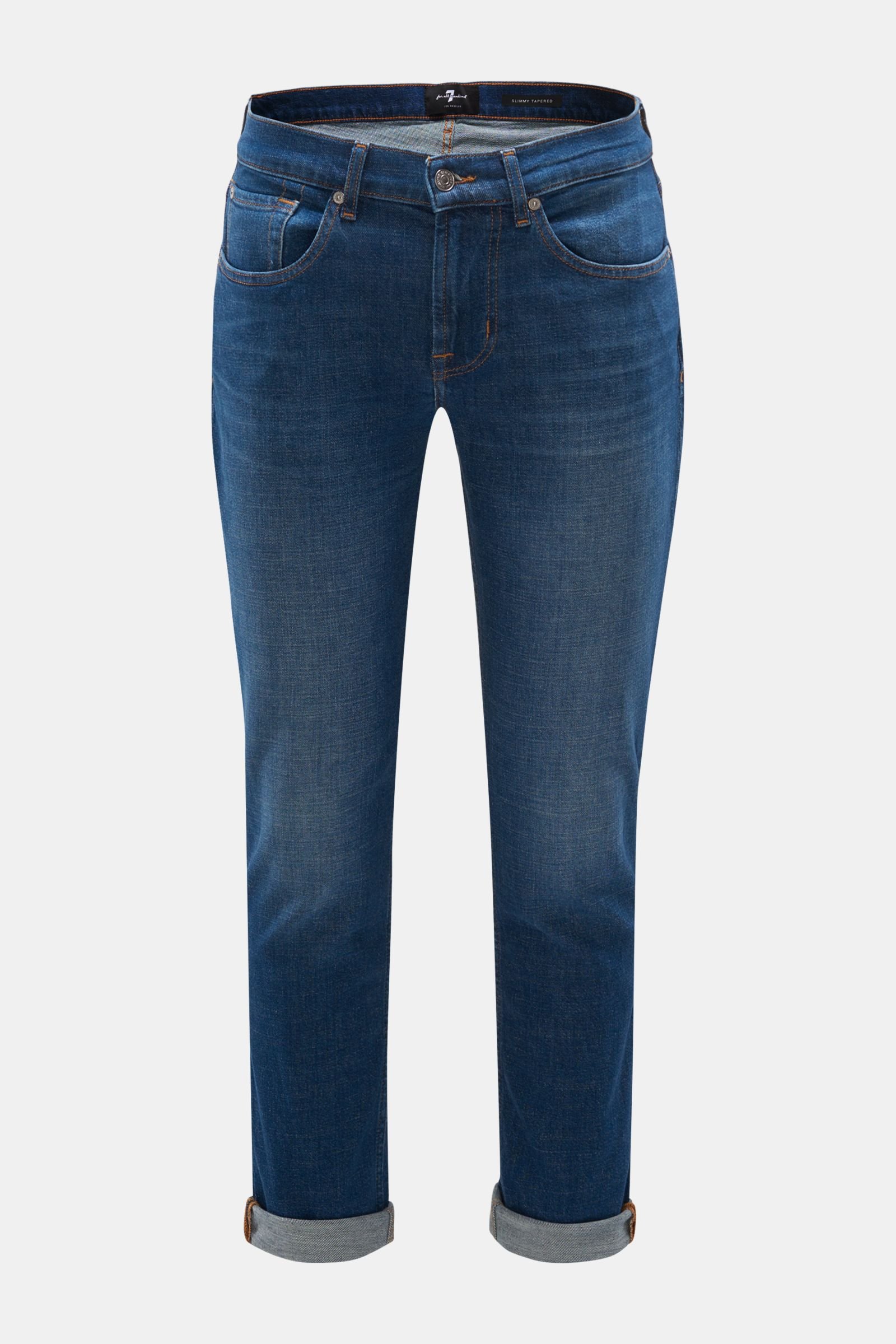 Jeans 'Slimmy Tapered' dunkelblau
