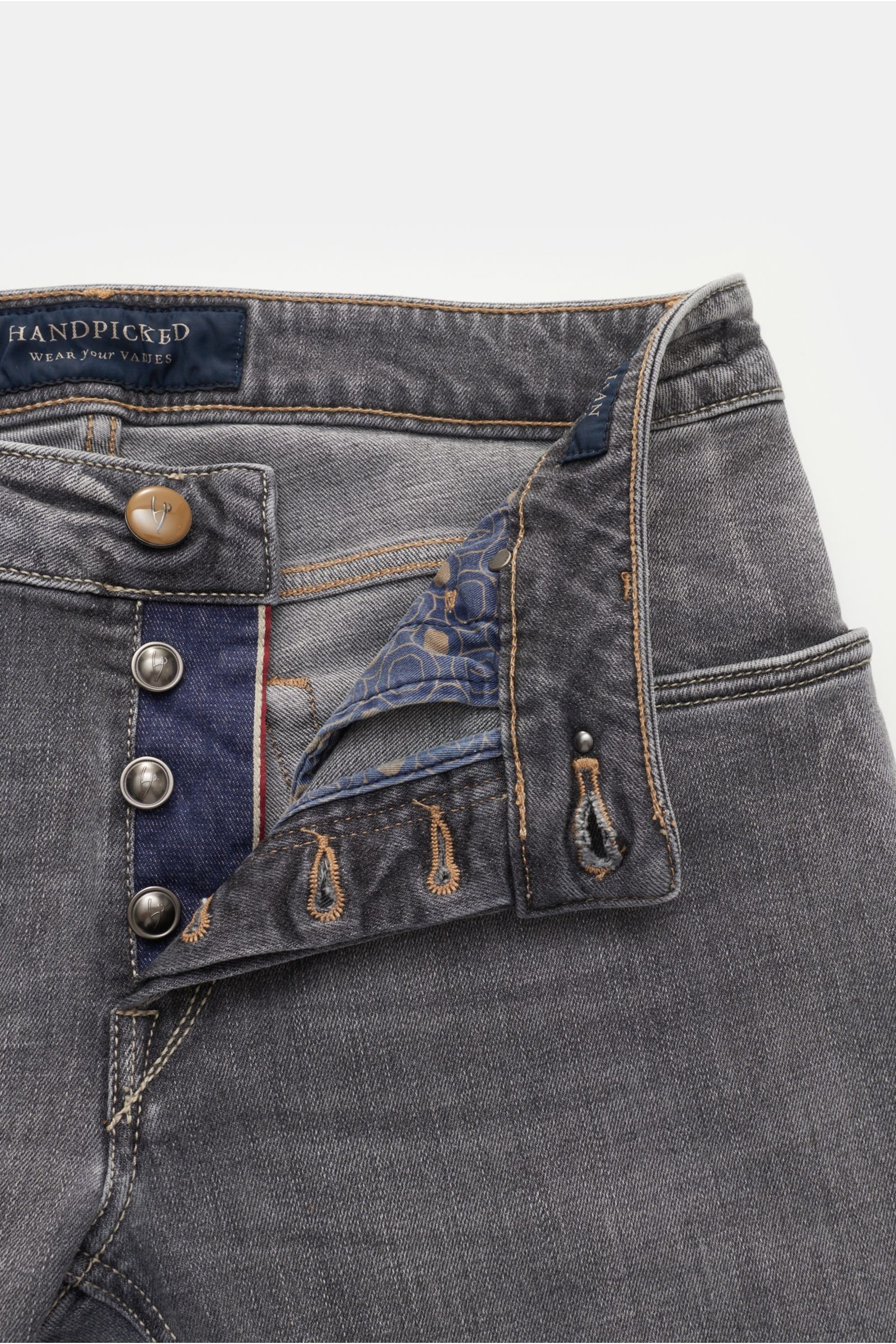 HAND PICKED jeans 'Orvieto' grey | BRAUN Hamburg