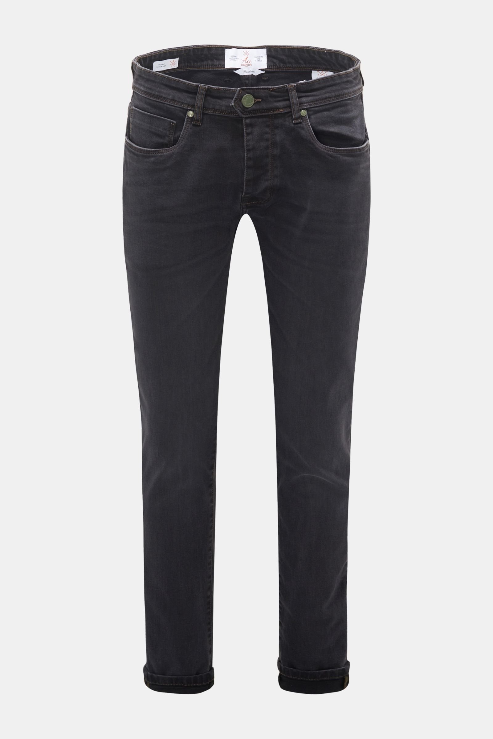 ACE DENIM jeans 'AD 34' dark grey | BRAUN Hamburg
