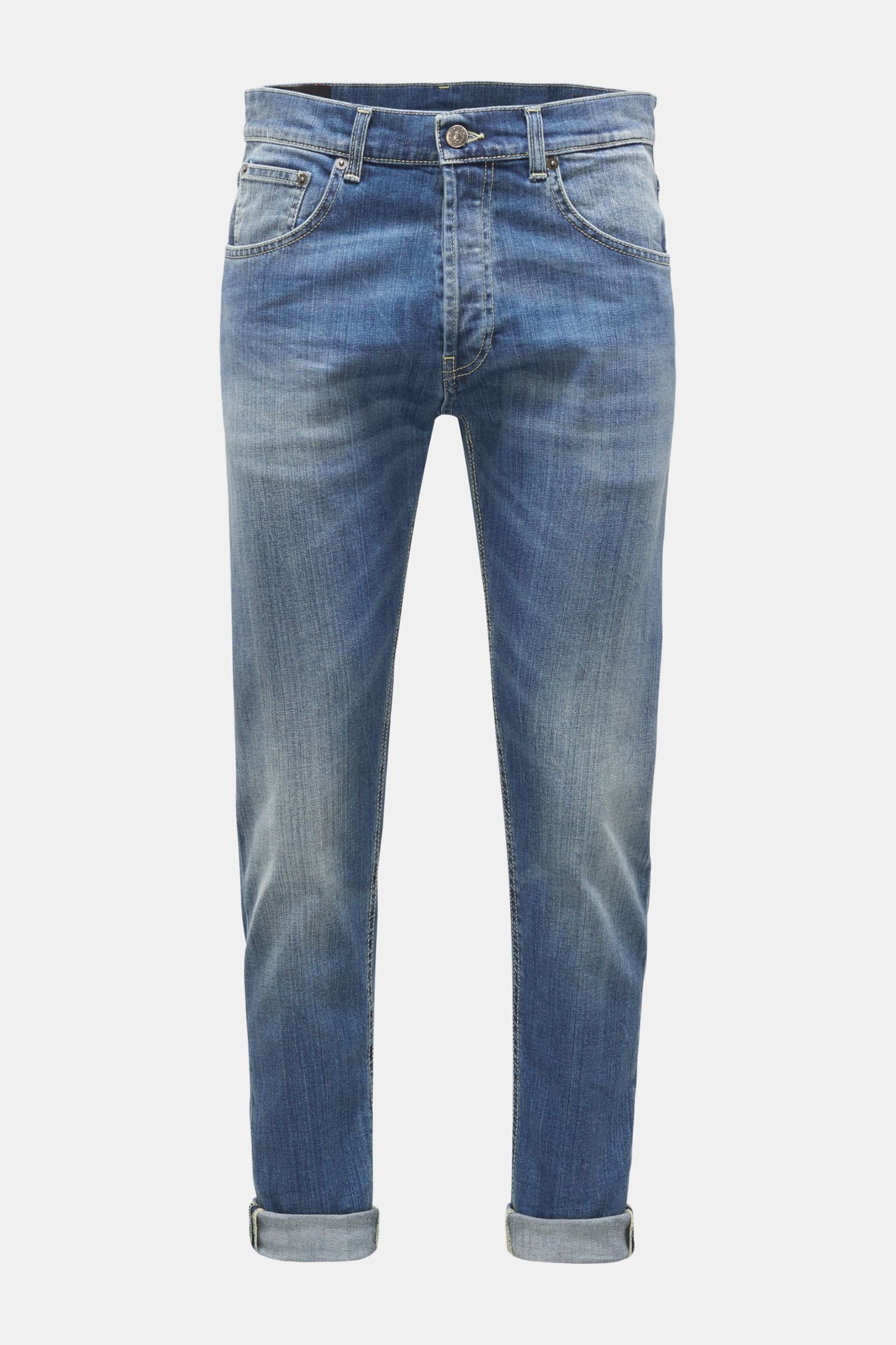 Jeans 'Dian Carrot Slim Fit' grey-blue