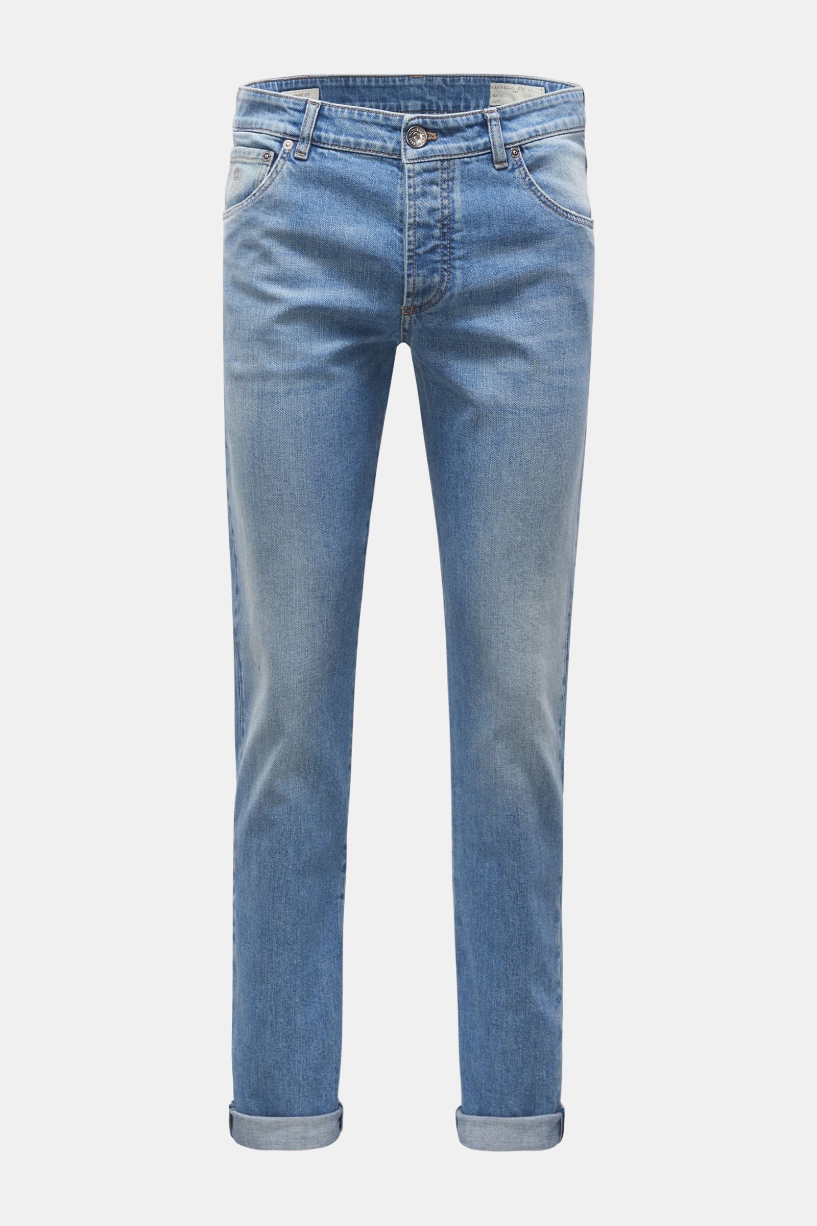 Jeans 'Skinny Fit' smoky blue 