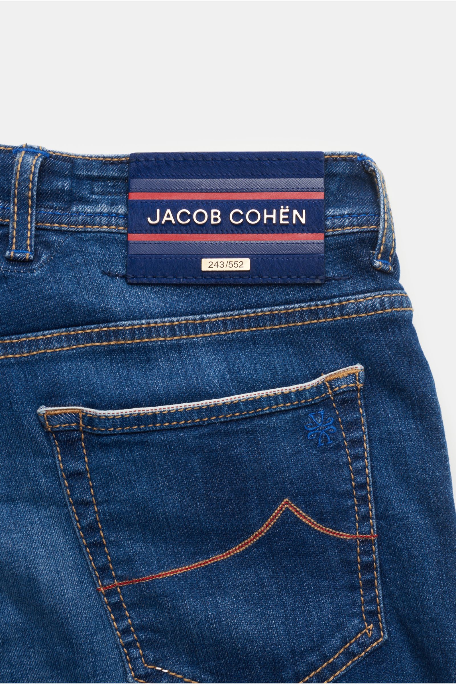 Jacob Cohen Blue Cotton Jeans & Pant main image 1