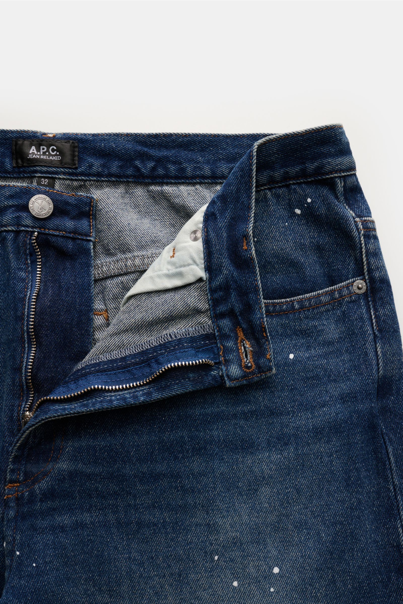 A.P.C. Jeans 'Jean Relaxed' dark blue