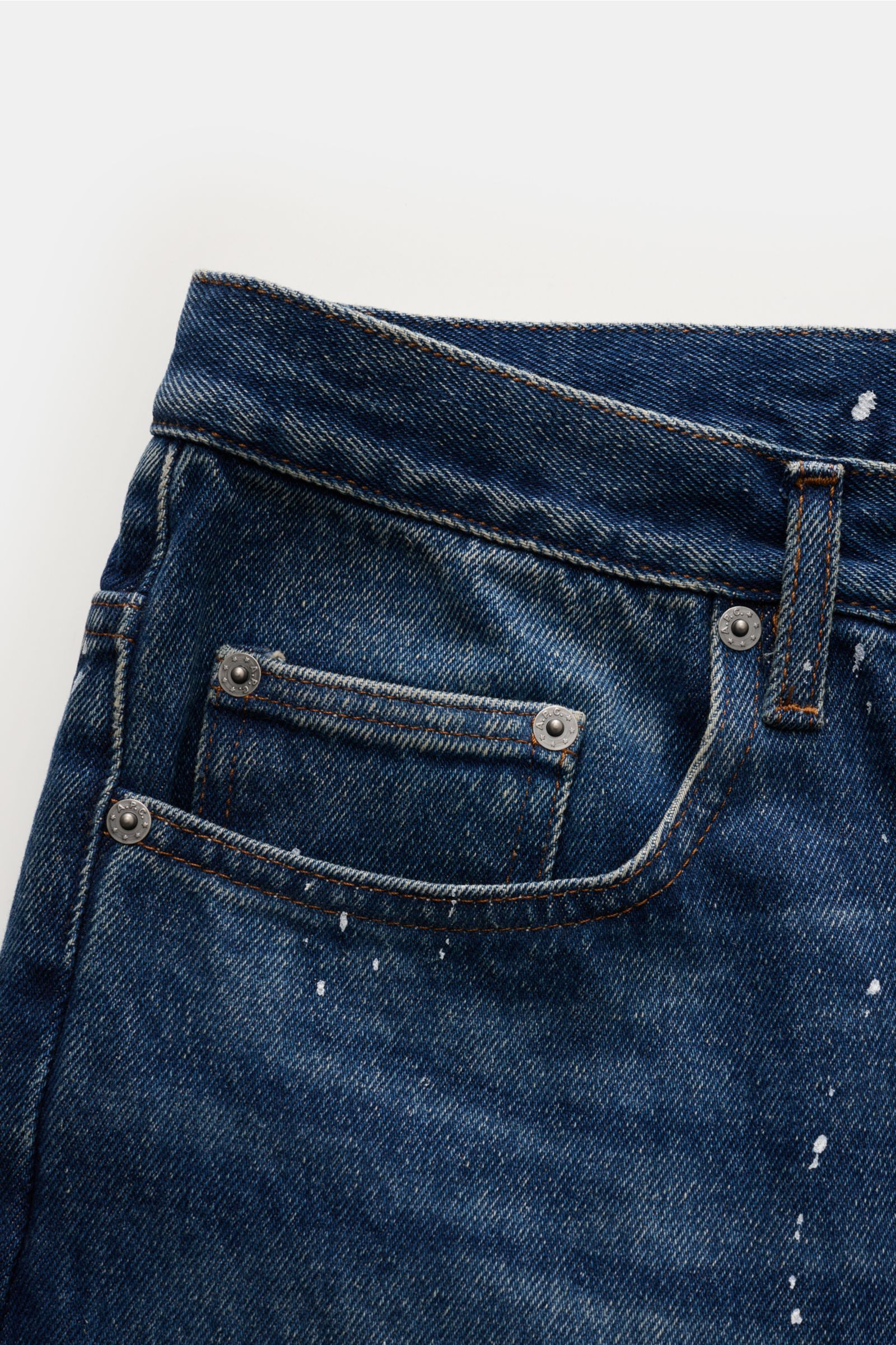 A.P.C. Jeans 'Jean Relaxed' dark blue