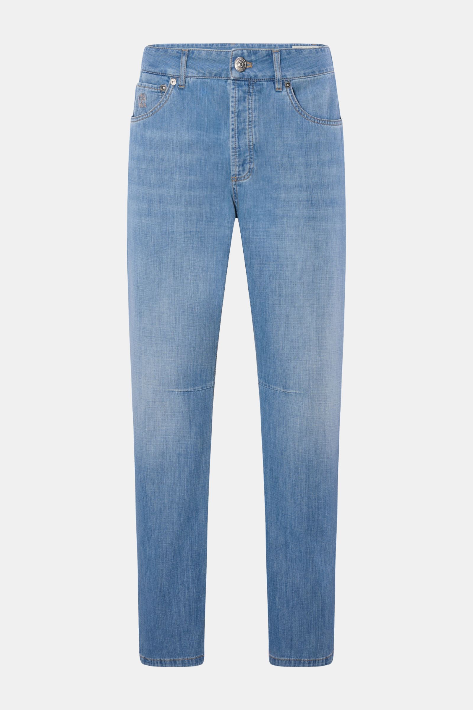 BRUNELLO CUCINELLI jeans 'Leisure Fit' smoky blue | BRAUN Hamburg