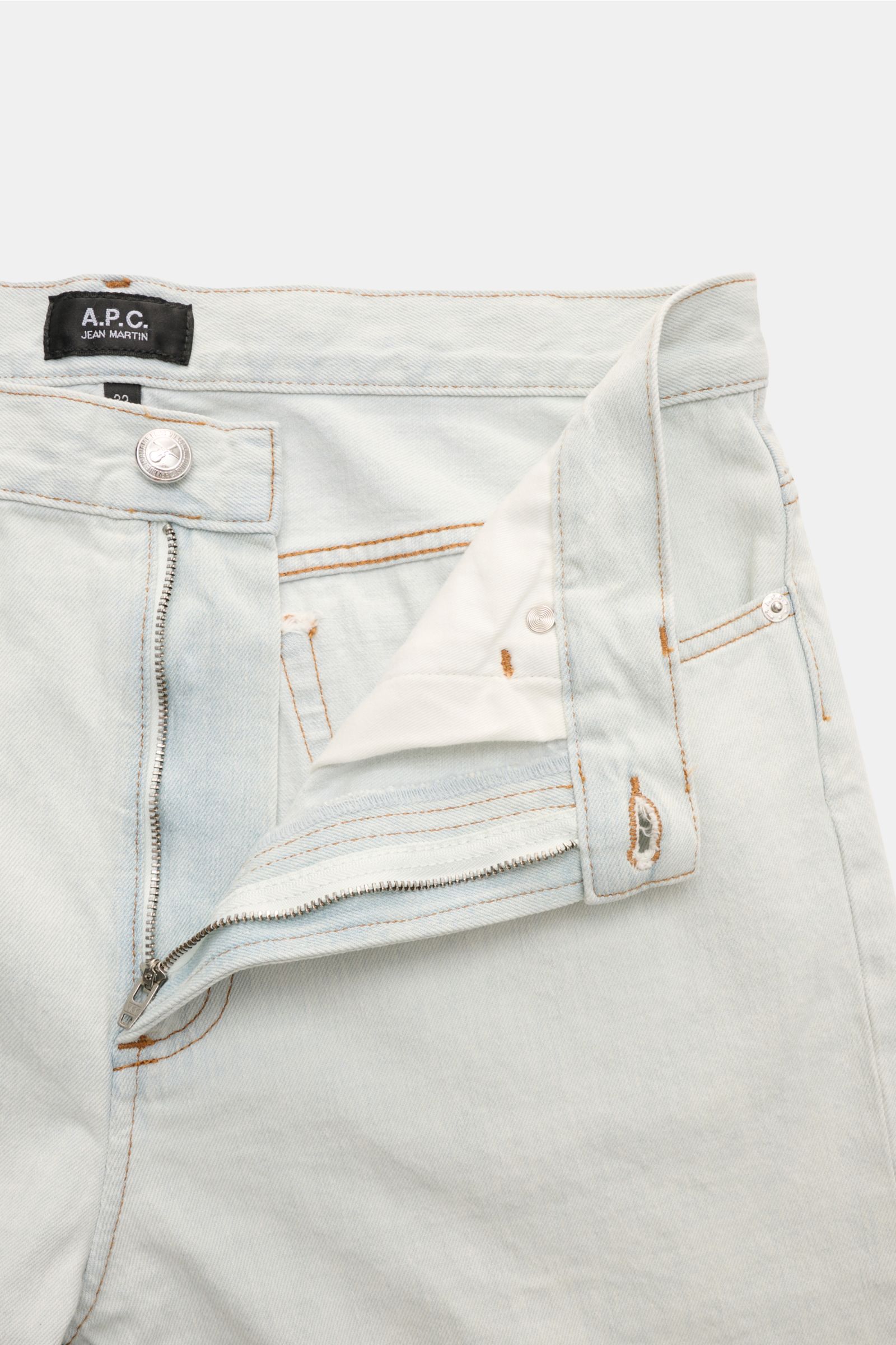 A.P.C. Jeans 'Jean Martin' pastellblau