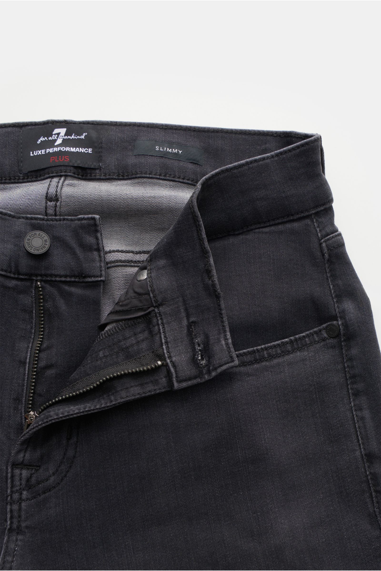 7 for all mankind Jeans 'Slimmy' dark grey