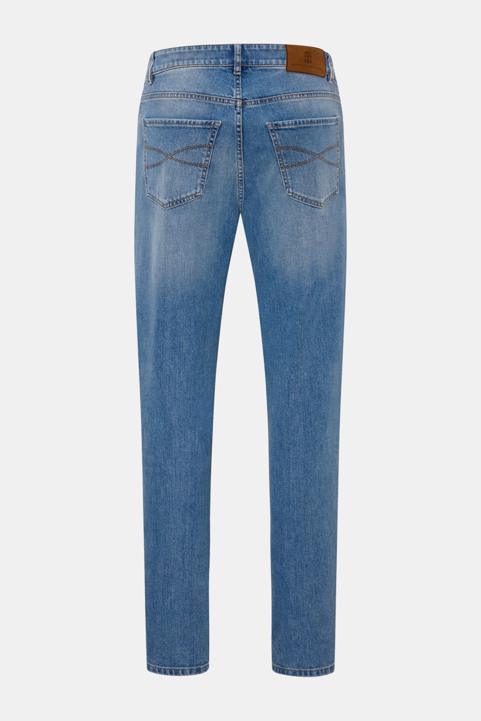 BRUNELLO CUCINELLI jeans 'Traditional Fit' smoky blue