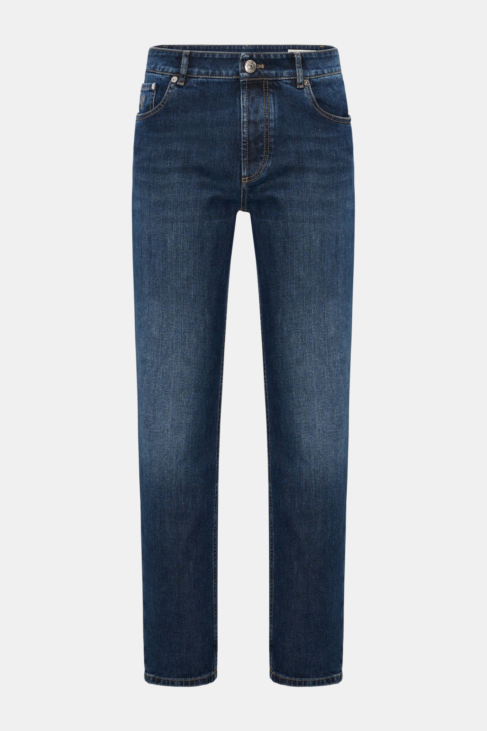 BRUNELLO CUCINELLI jeans 'Traditional Fit' navy | BRAUN Hamburg