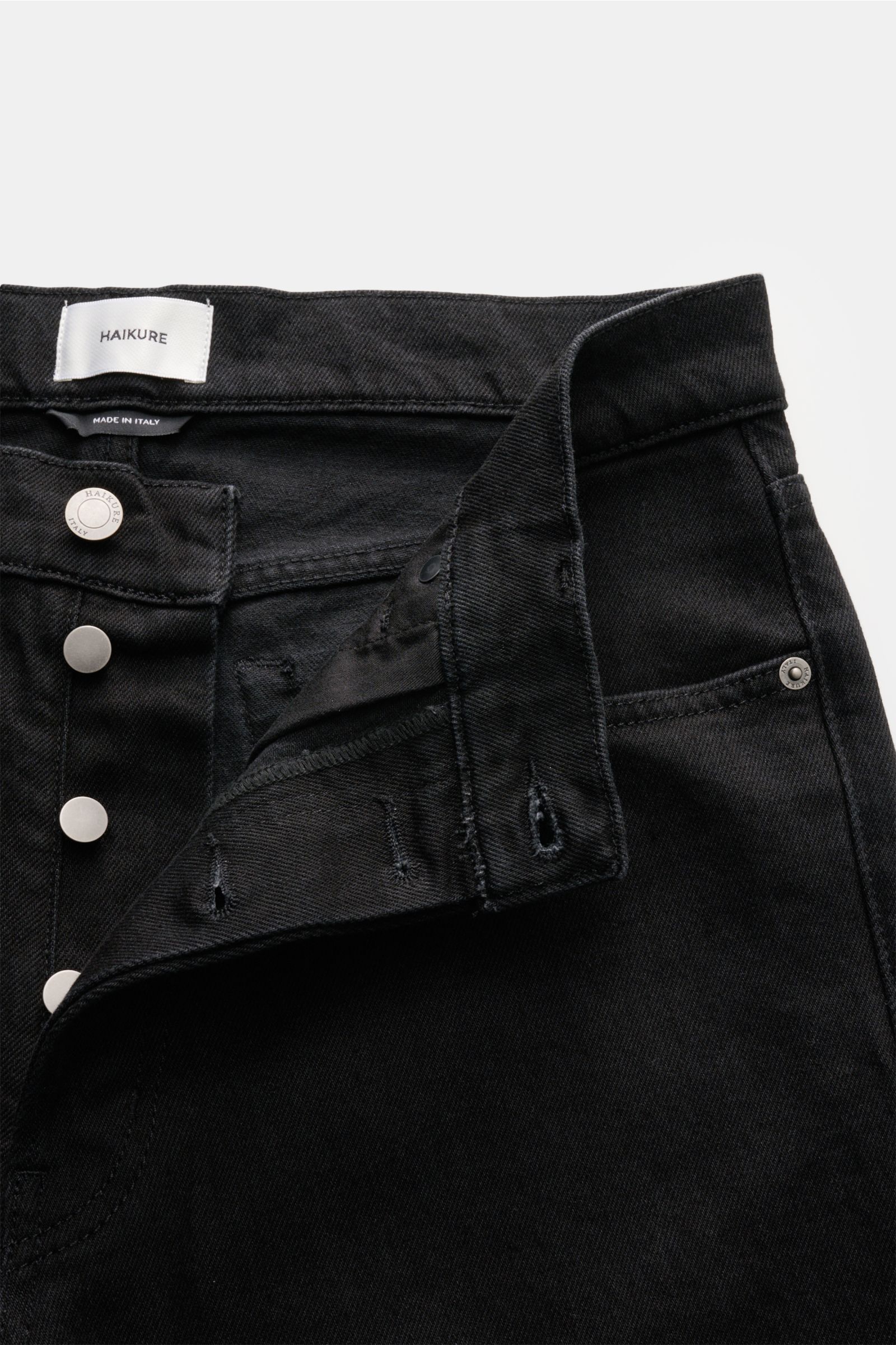 HAIKURE jeans 'Tokyo Slim' black | BRAUN Hamburg
