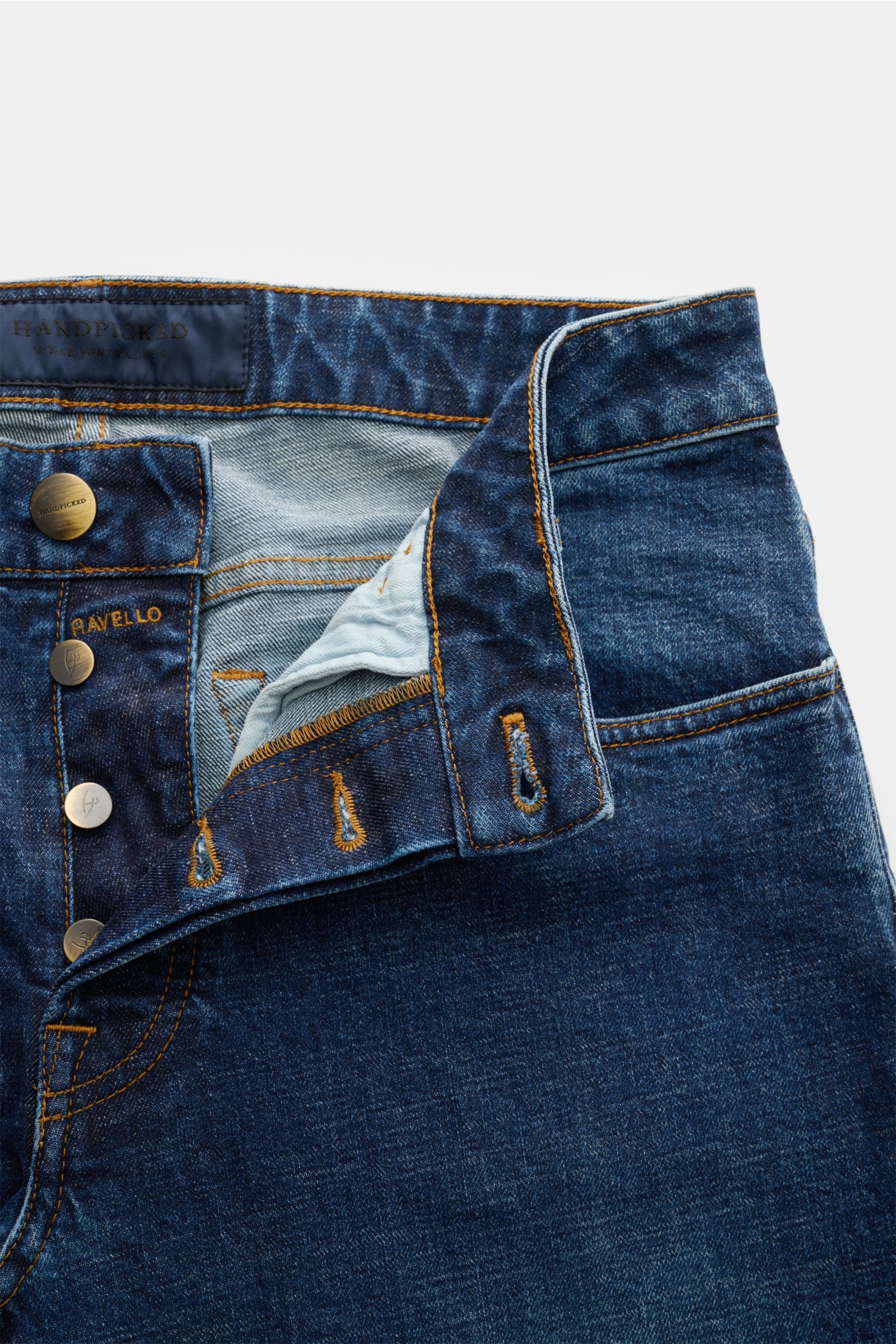 HandPicked Jeans 'Ravello' dunkelblau