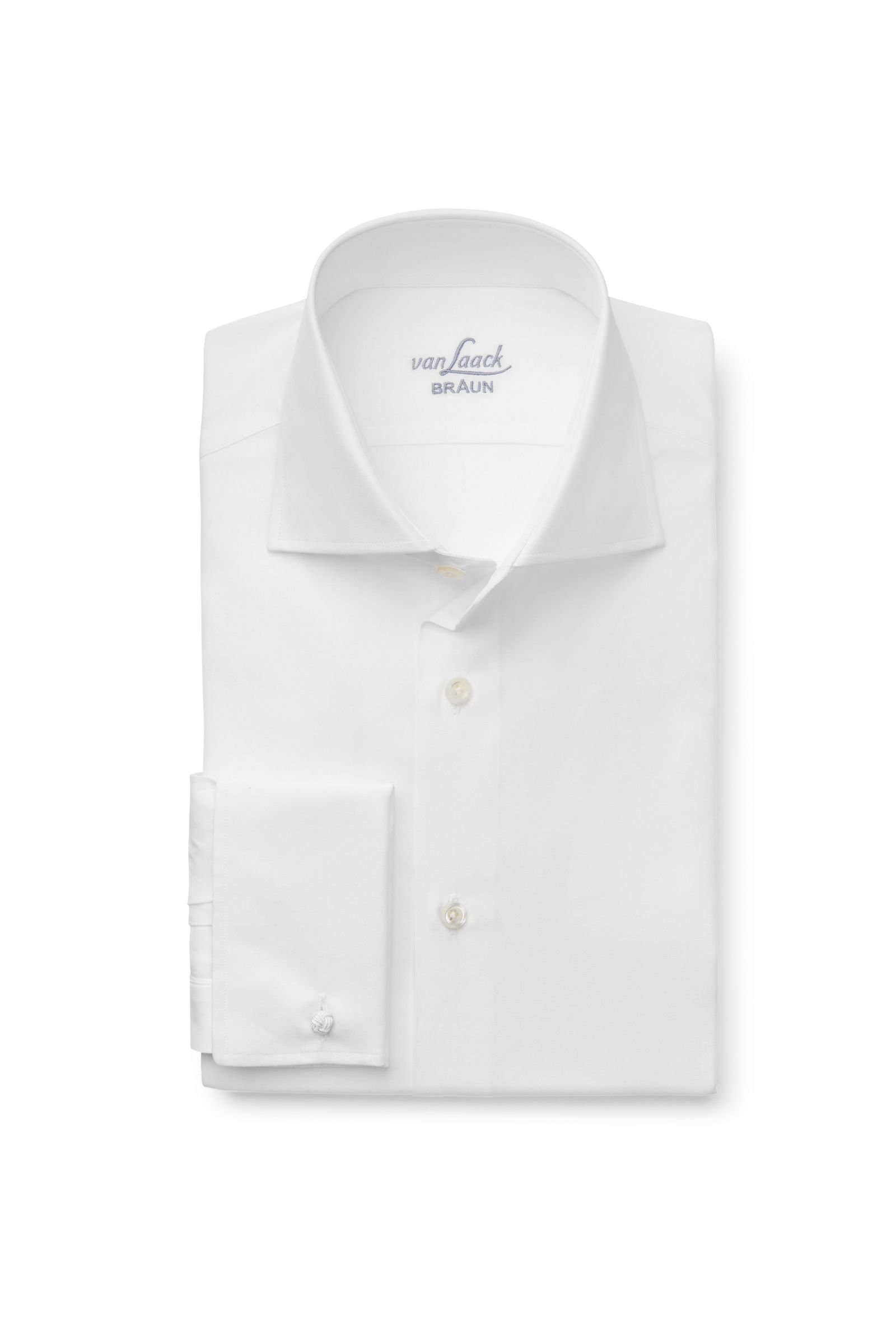 Business shirt 'Rivara Tailor Fit' shark collar white