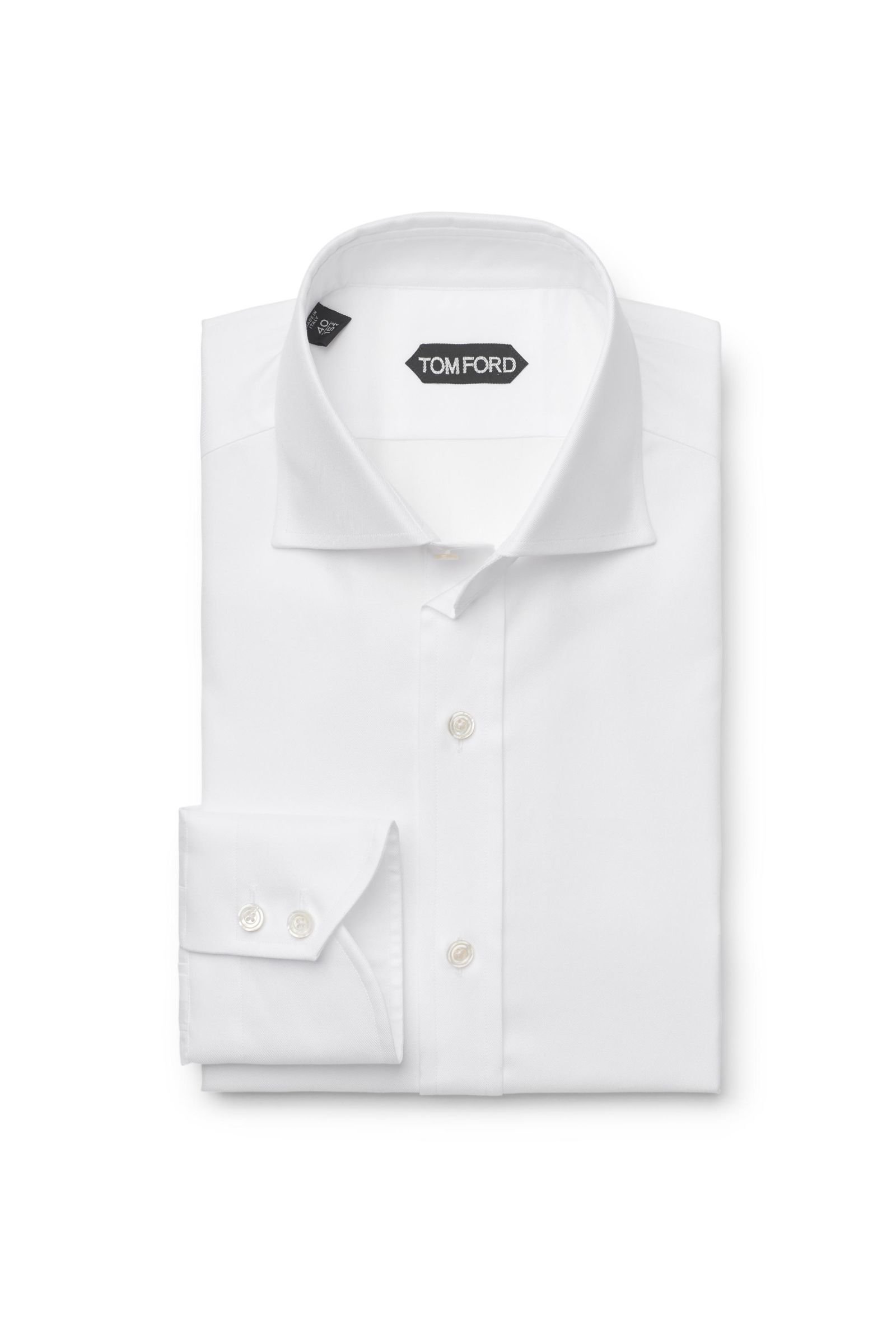TOM FORD business shirt Kent collar white | BRAUN Hamburg