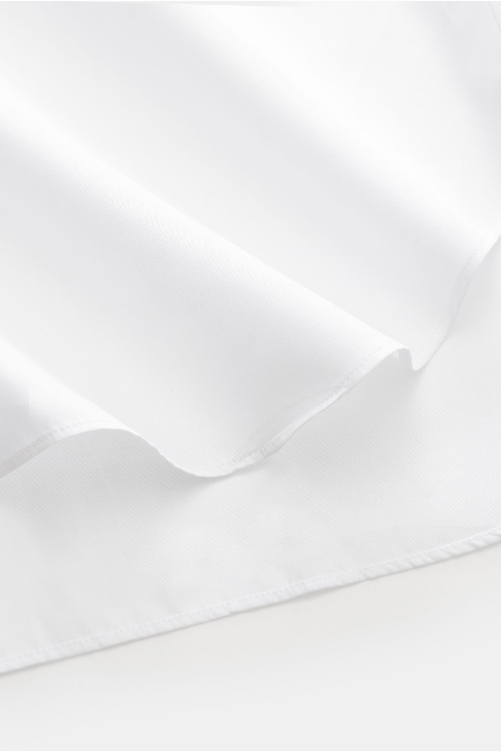 Finamore Business Hemd 'Luigi Napoli' Haifisch-Kragen weiß