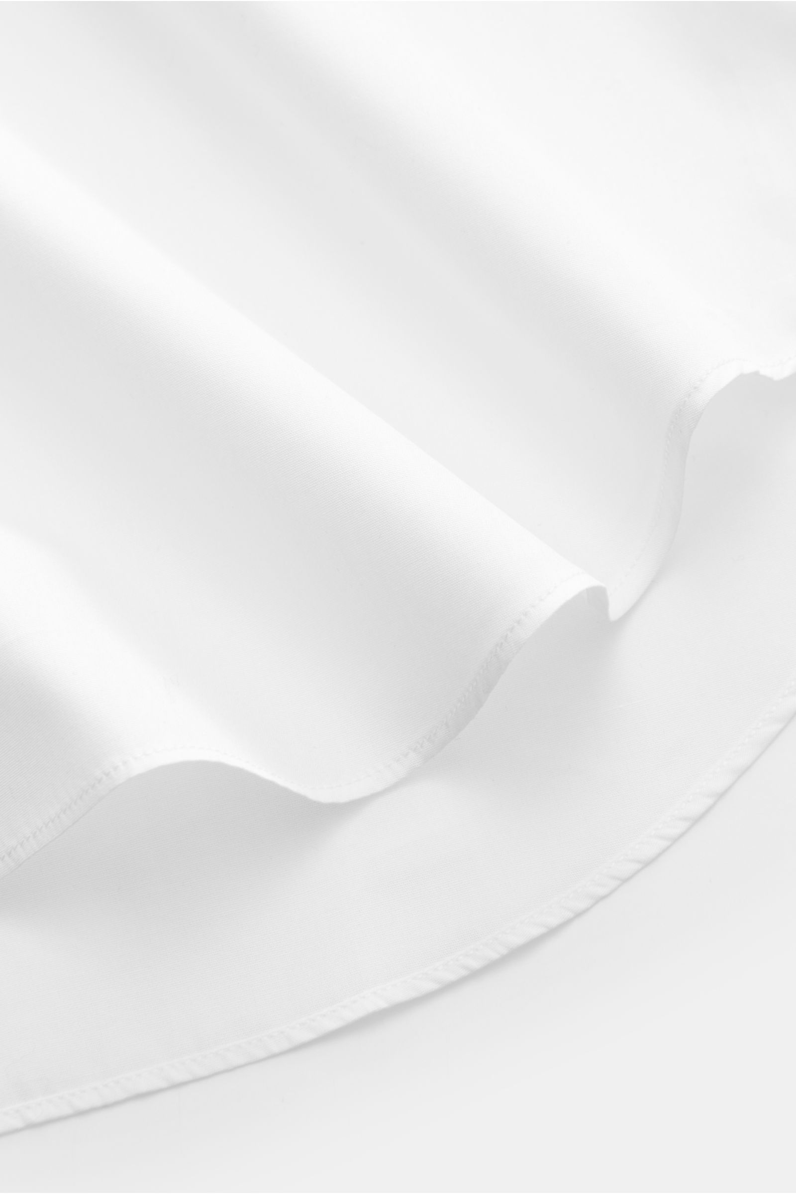 Finamore Business Hemd 'Eduardo Milano' Haifisch-Kragen weiß