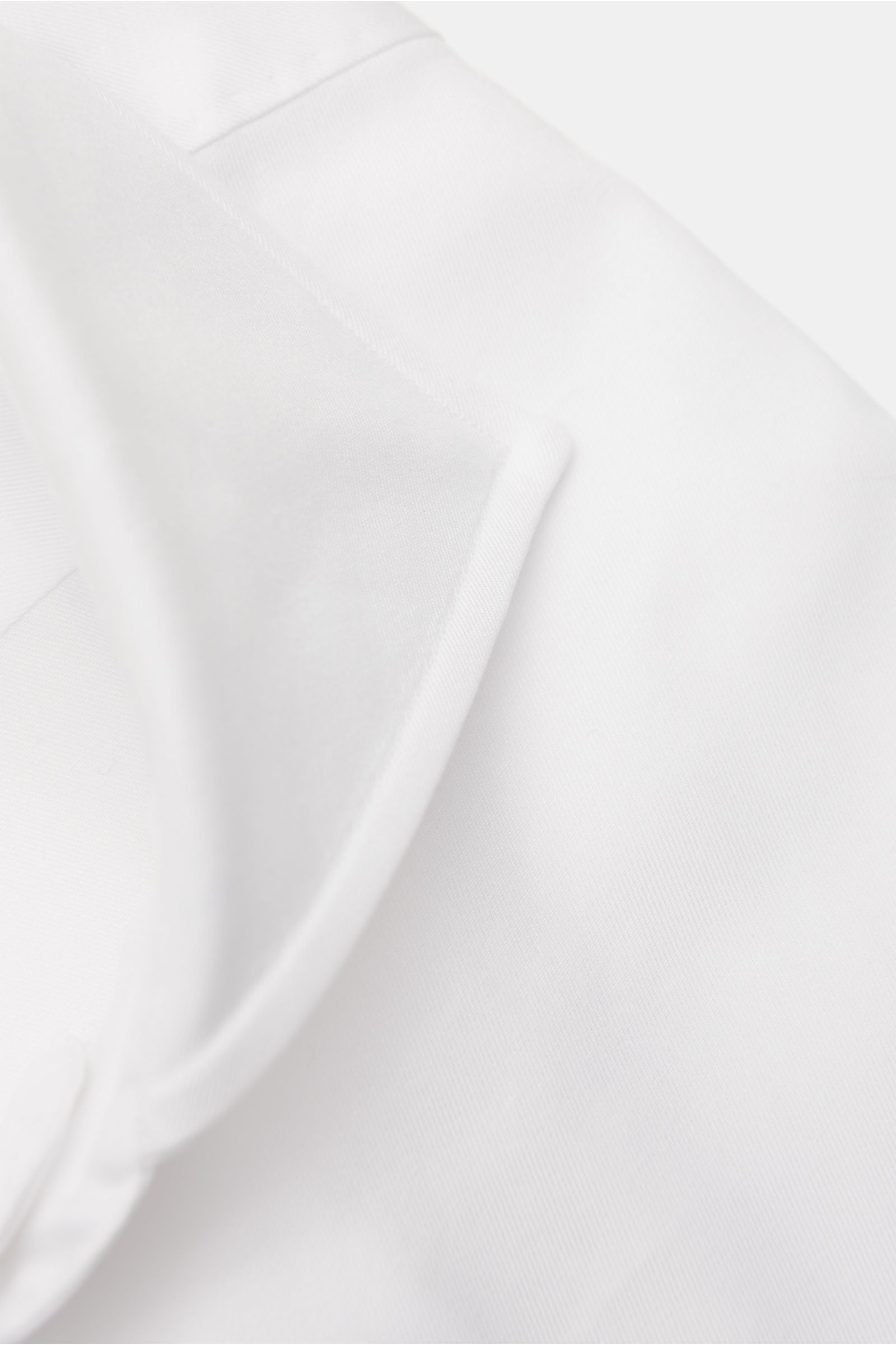 Borrelli Business Hemd 'Nando' Haifisch-Kragen weiß