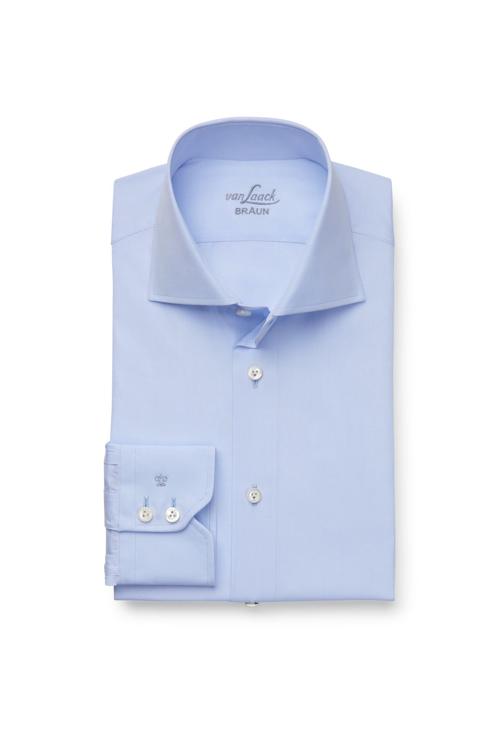 Business shirt 'Rivara Tailor Fit' shark collar light blue