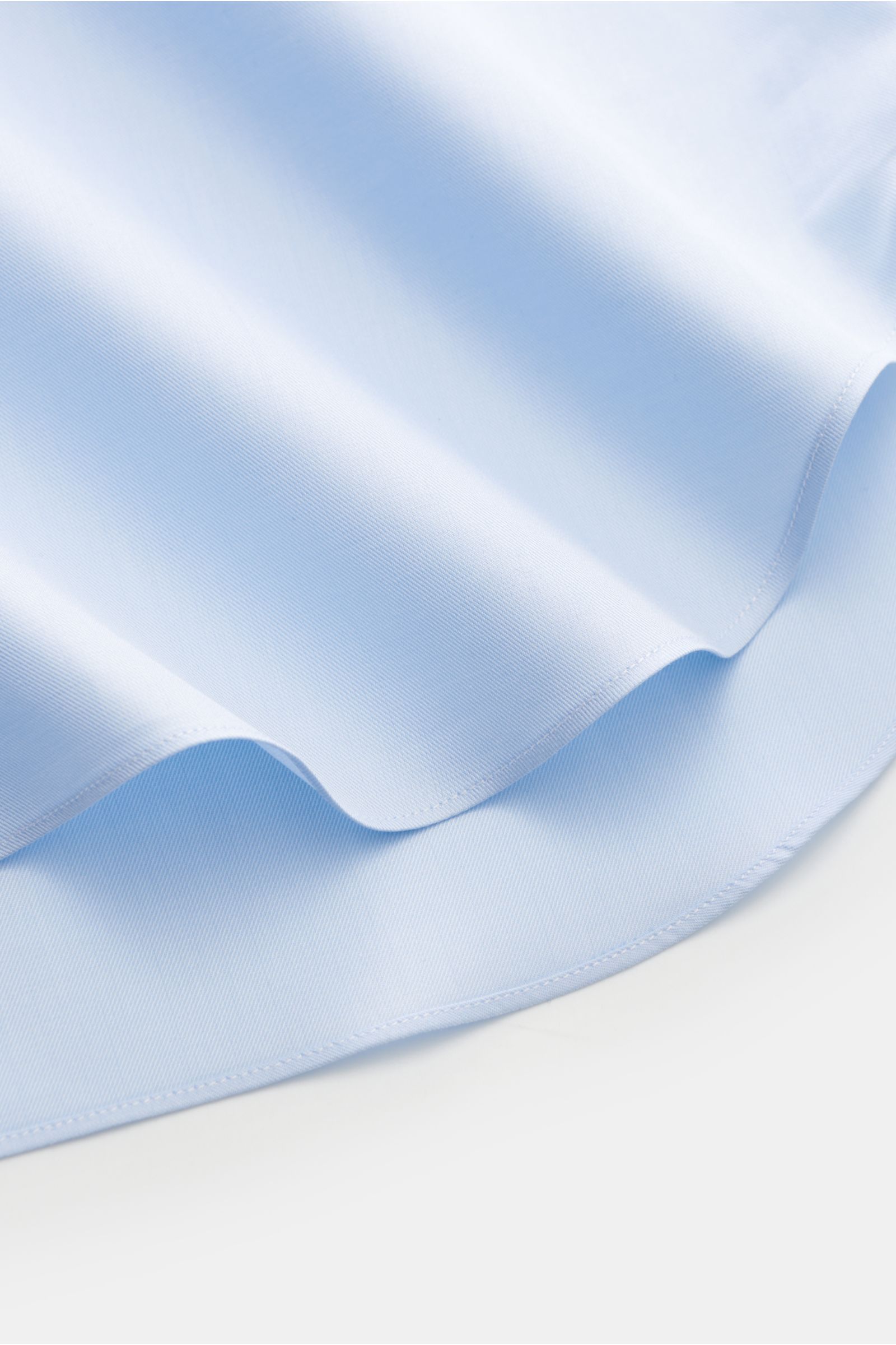 Finamore Business shirt 'Sergio Napoli' shark collar pastel blue