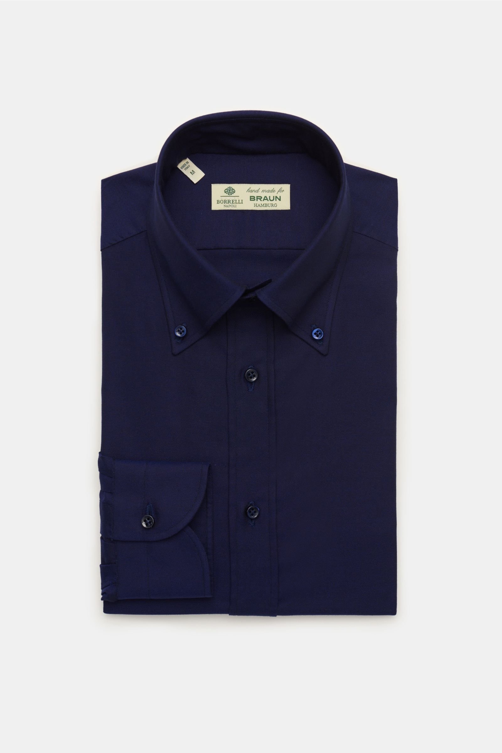 Oxford shirt 'Gable' button-down collar navy