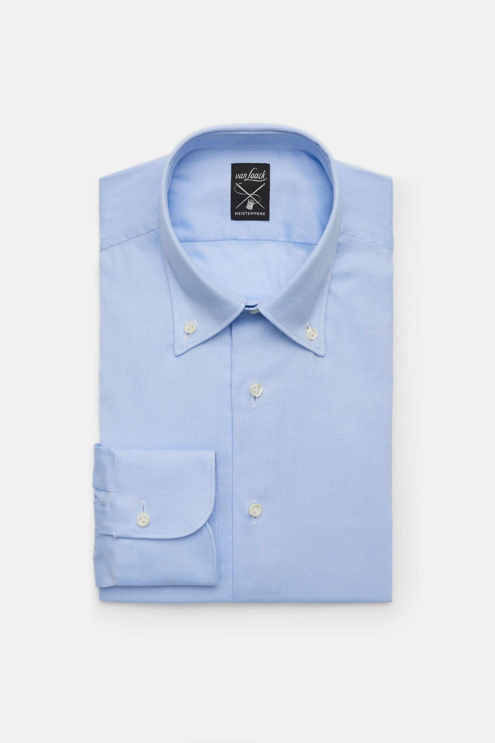 Business shirt 'Malon-LTF' button-down collar light blue