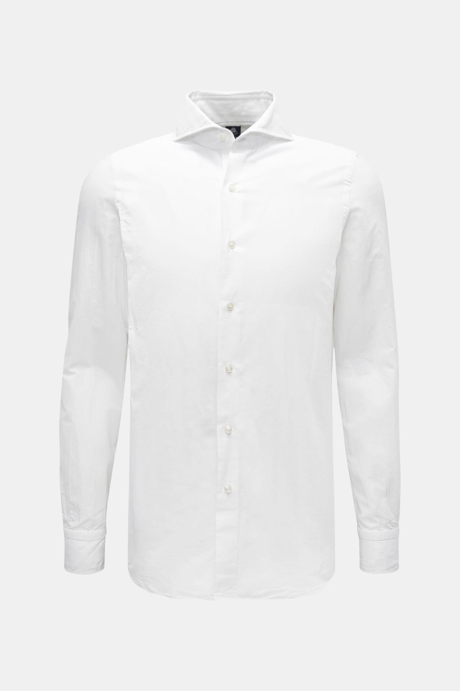 Business shirt 'Sergio Napoli' shark collar white