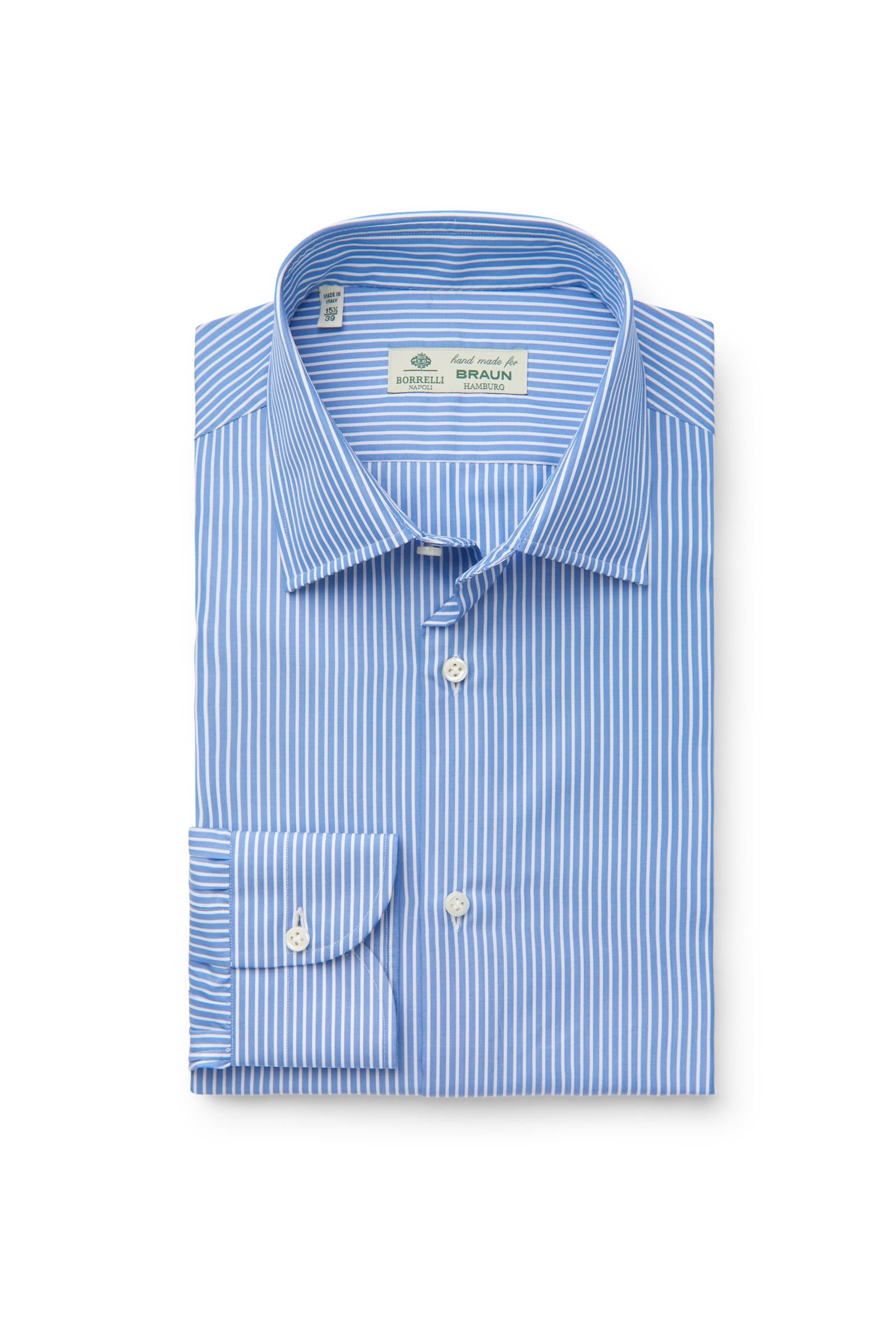 Business shirt 'Severo' Kent collar blue striped