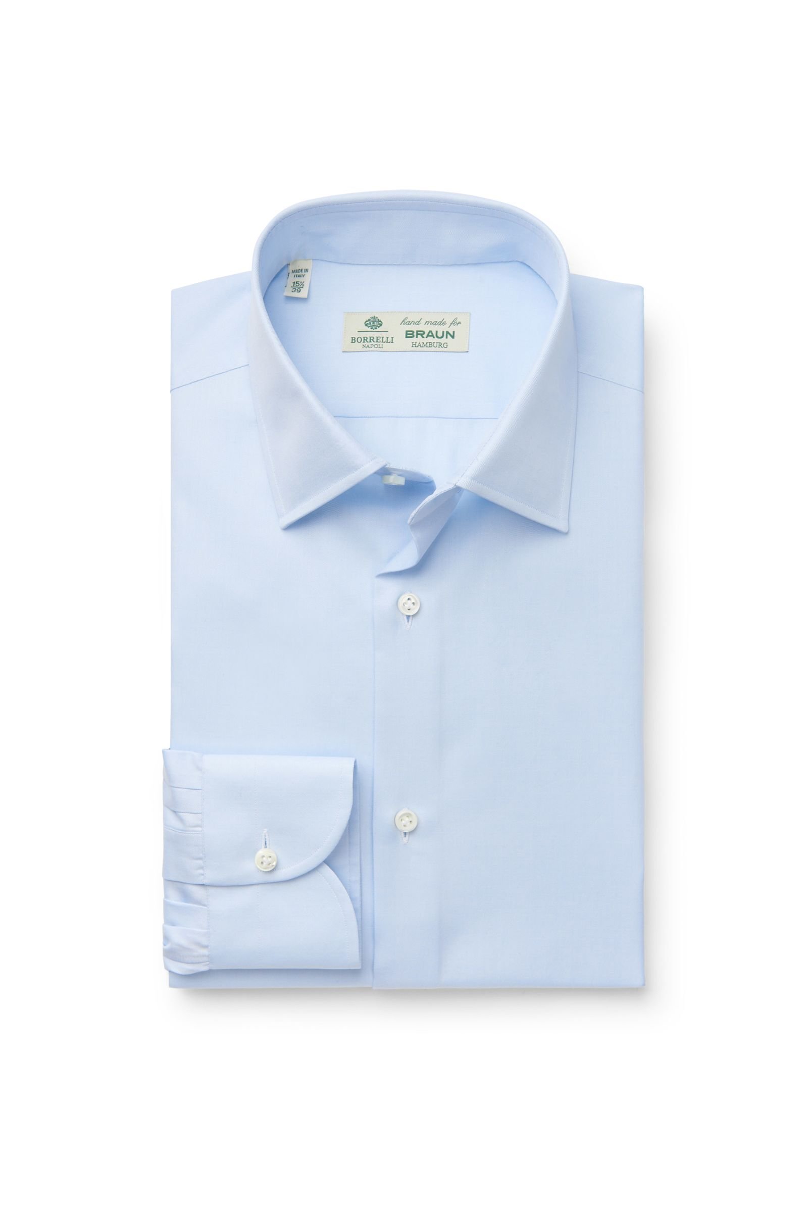 Business shirt 'Severo' Kent collar light blue