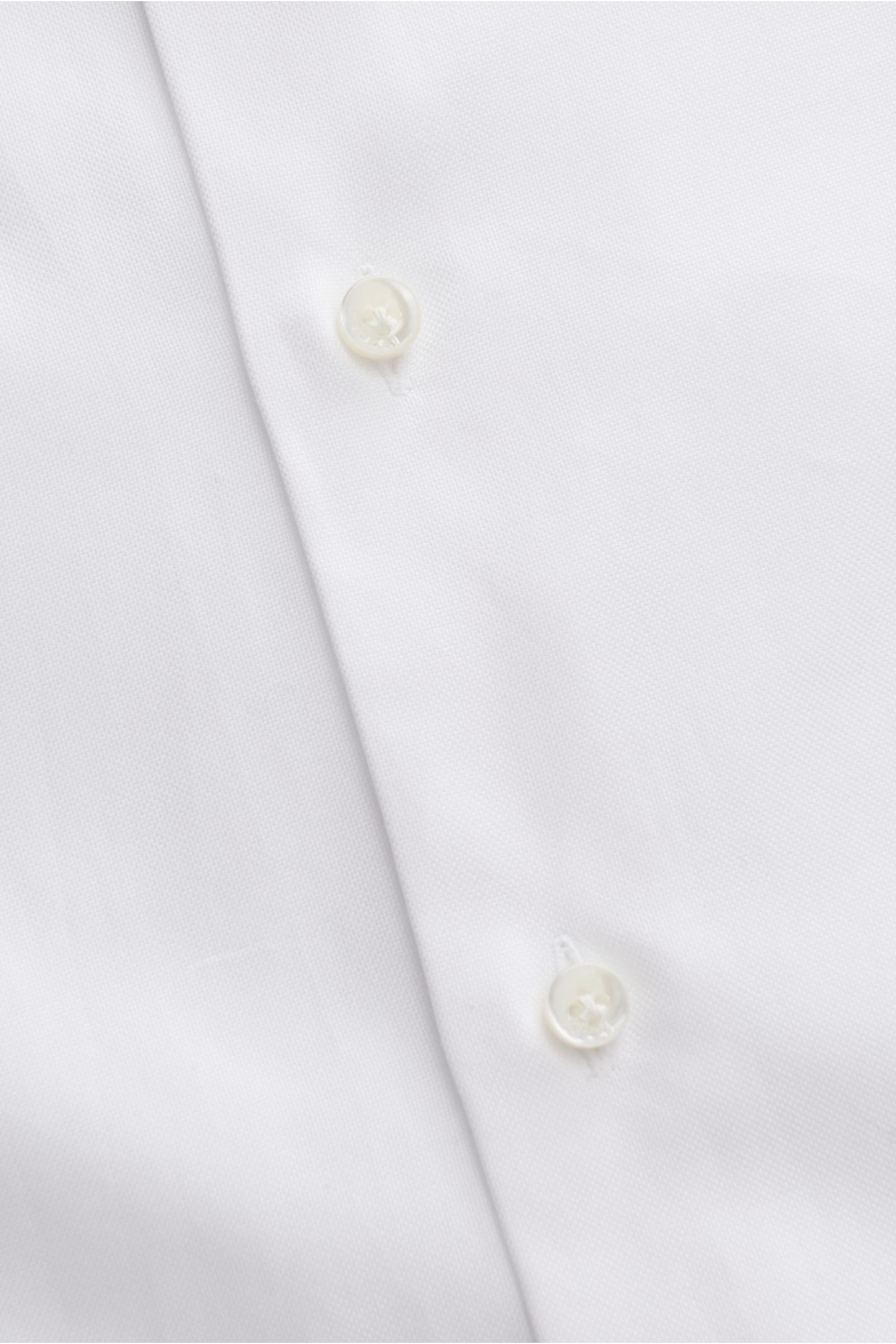 Truzzi Oxford shirt shark collar 'Napoli Busto' white