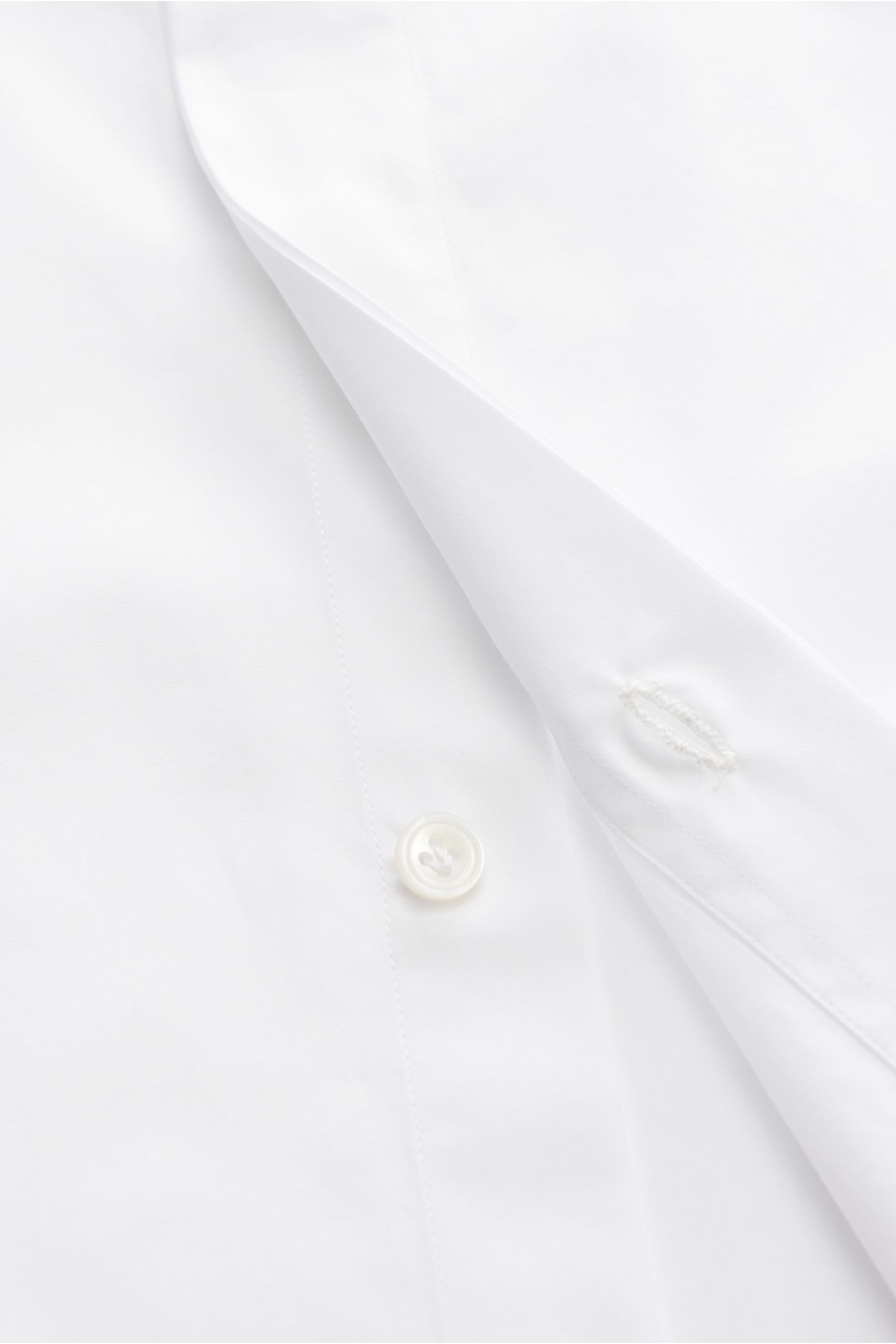 Finamore Smokinghemd 'Luciano' Kläppchen-Kragen weiß