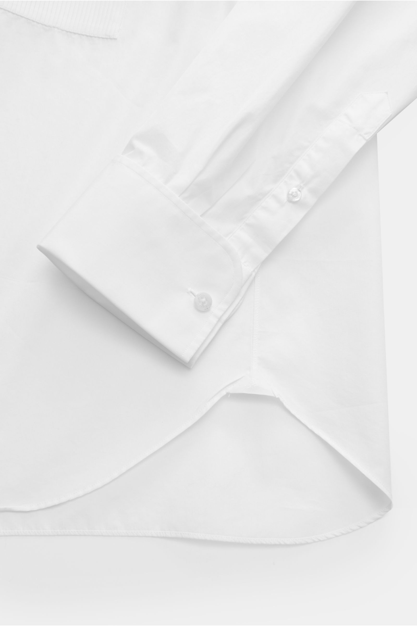 Finamore Tuxedo shirt 'Luigi Napoli' Kent collar white