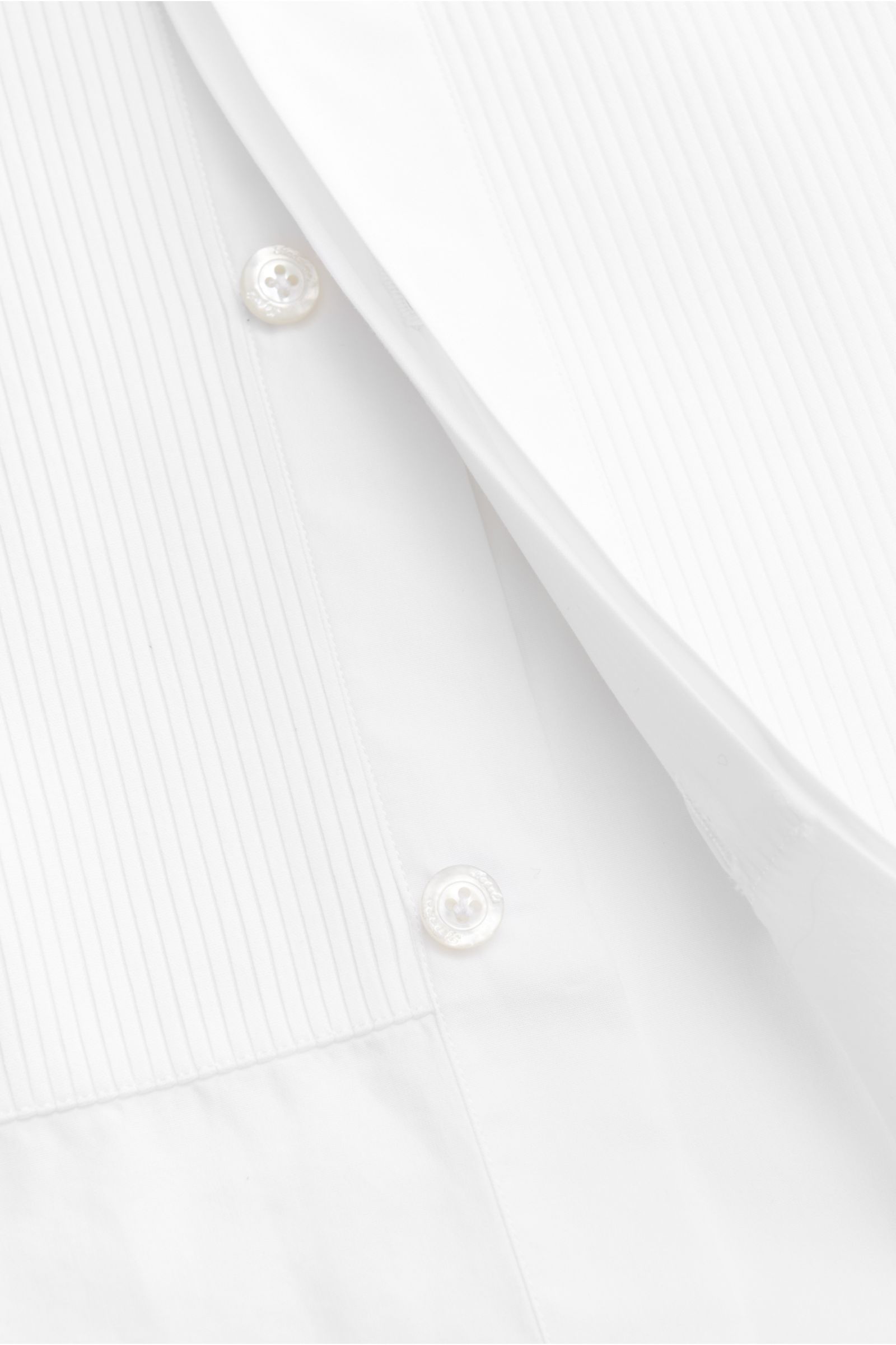 Finamore Tuxedo shirt 'Luigi Napoli' Kent collar white